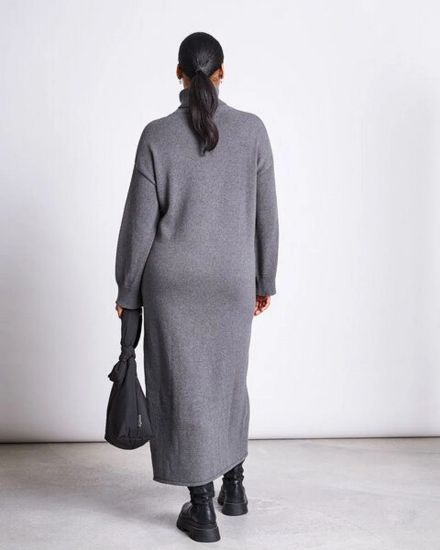 JAN N JUNE Strick Kleid INARI GOTS – Ansicht 4
