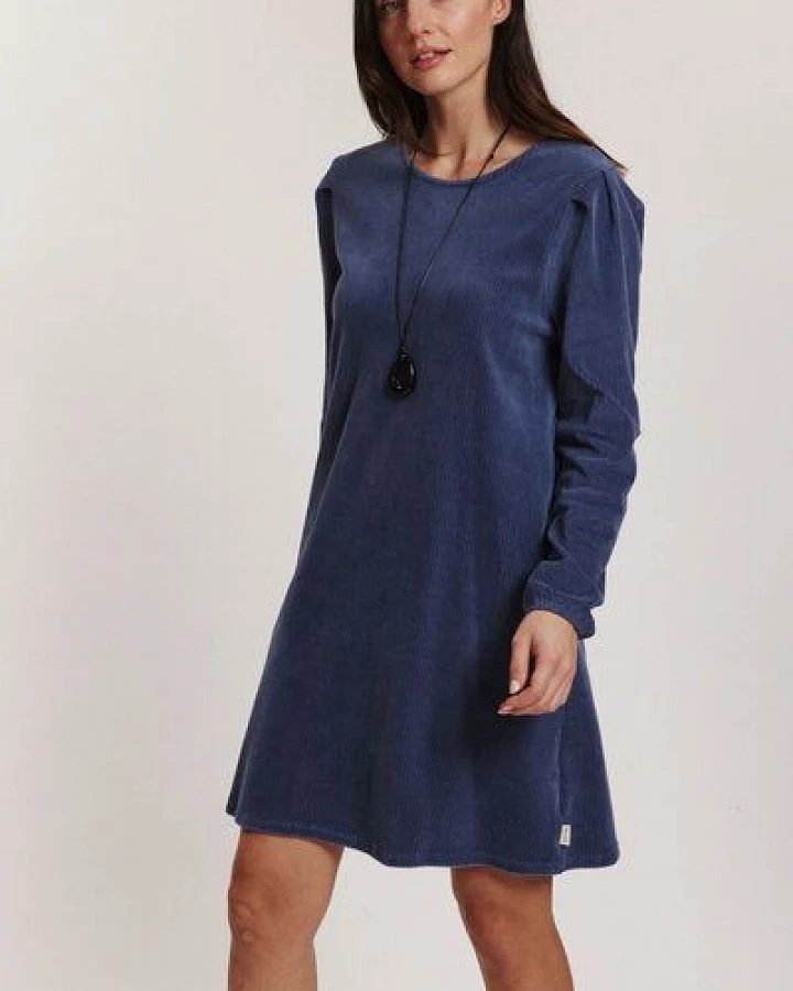 TRANQUILLO Nickicord-Kleid Maaia aus GOTS-Bio-Baumwolle