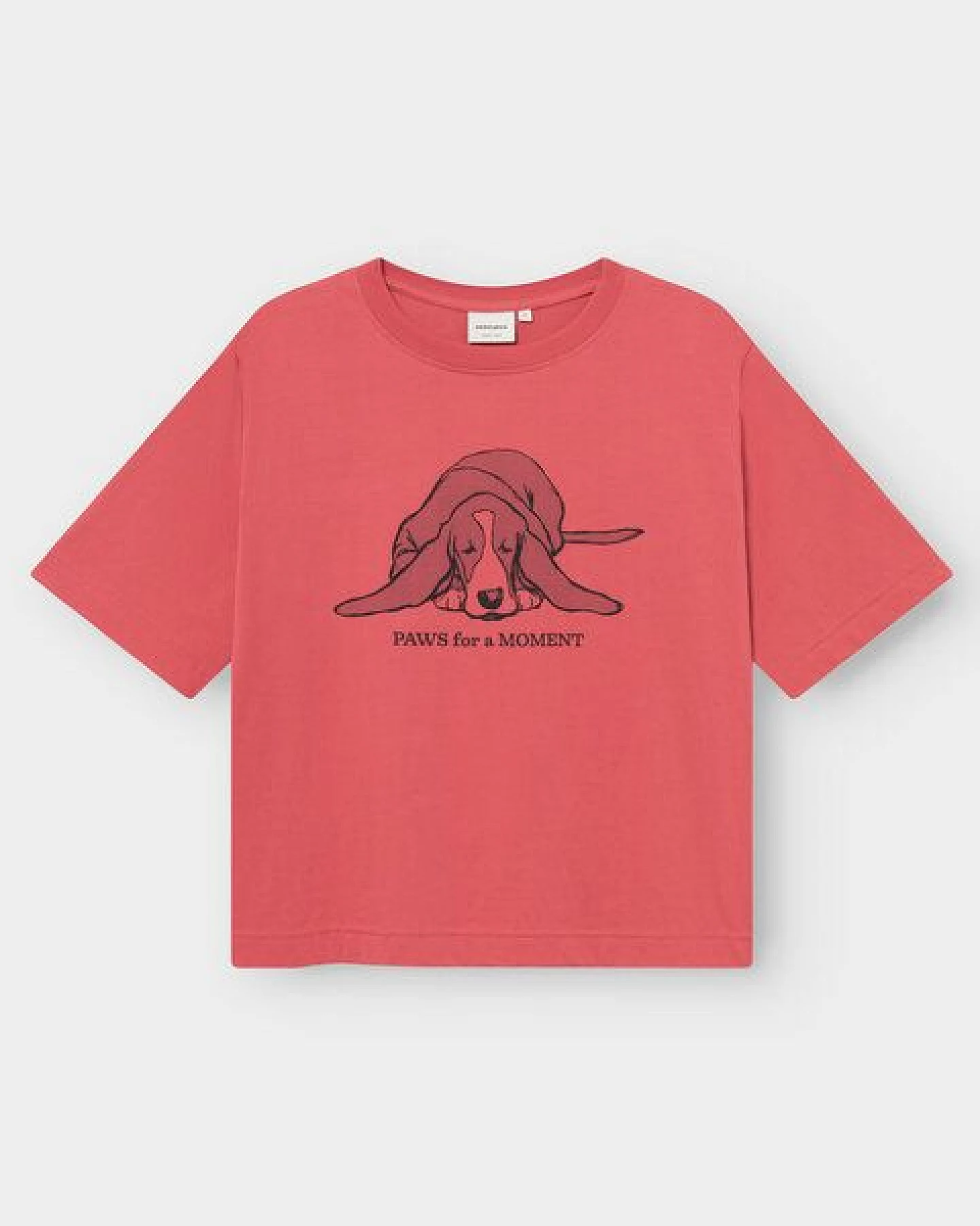 DEDICATED T-Shirt aus Biobaumwolle "Vadstena" - Paws For A Moment – Ansicht 2