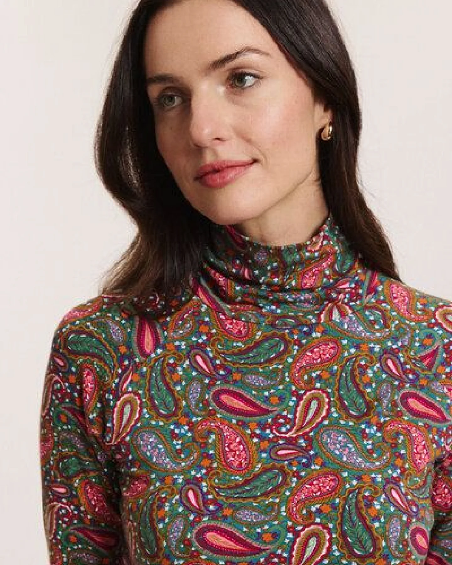 TRANQUILLO Jersey-Shirt Chiaraa aus EcoVero-Viskose – Ansicht 3
