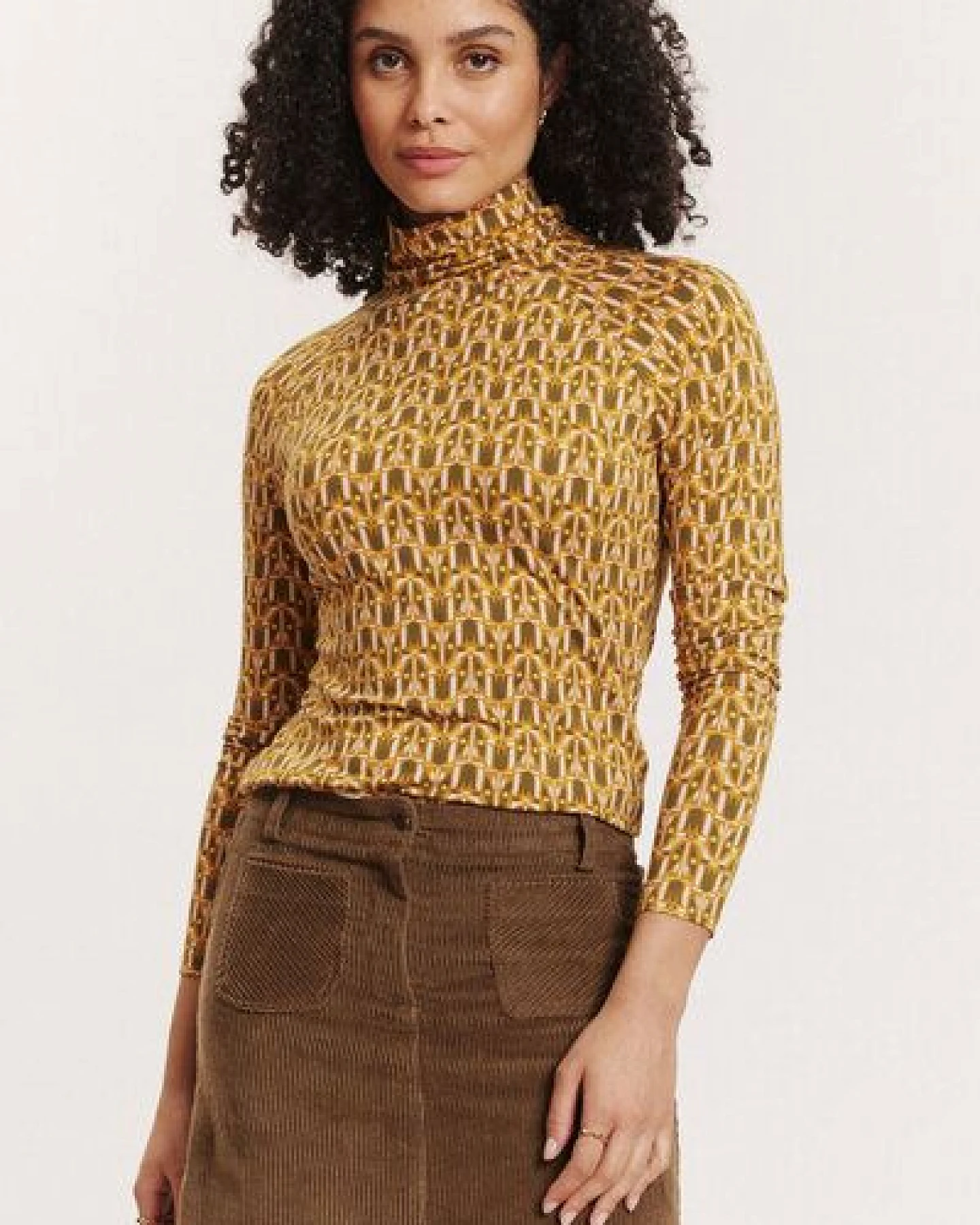 TRANQUILLO Jersey-Shirt Chiaraa aus EcoVero-Viskose – Ansicht 2
