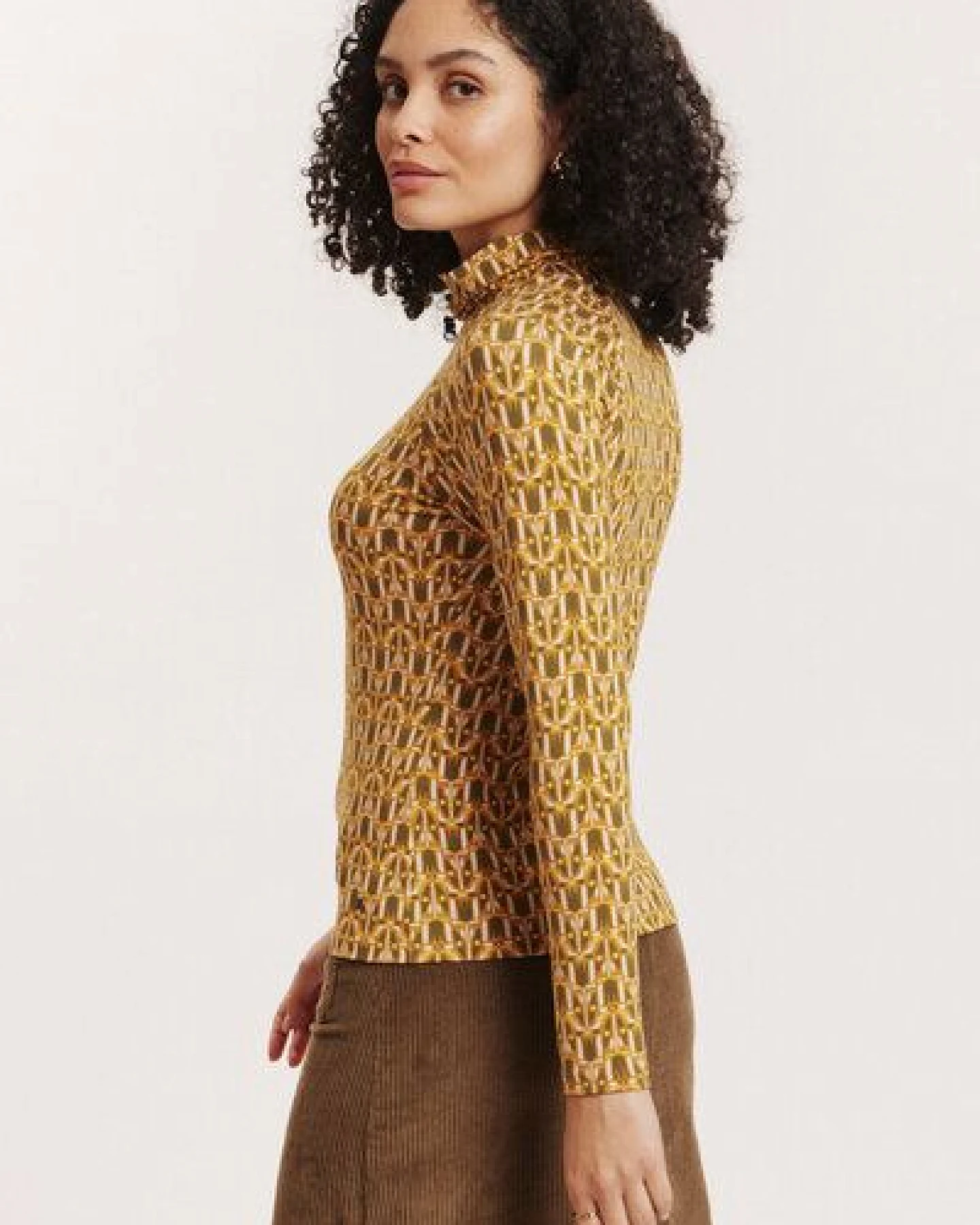 TRANQUILLO Jersey-Shirt Chiaraa aus EcoVero-Viskose – Ansicht 3
