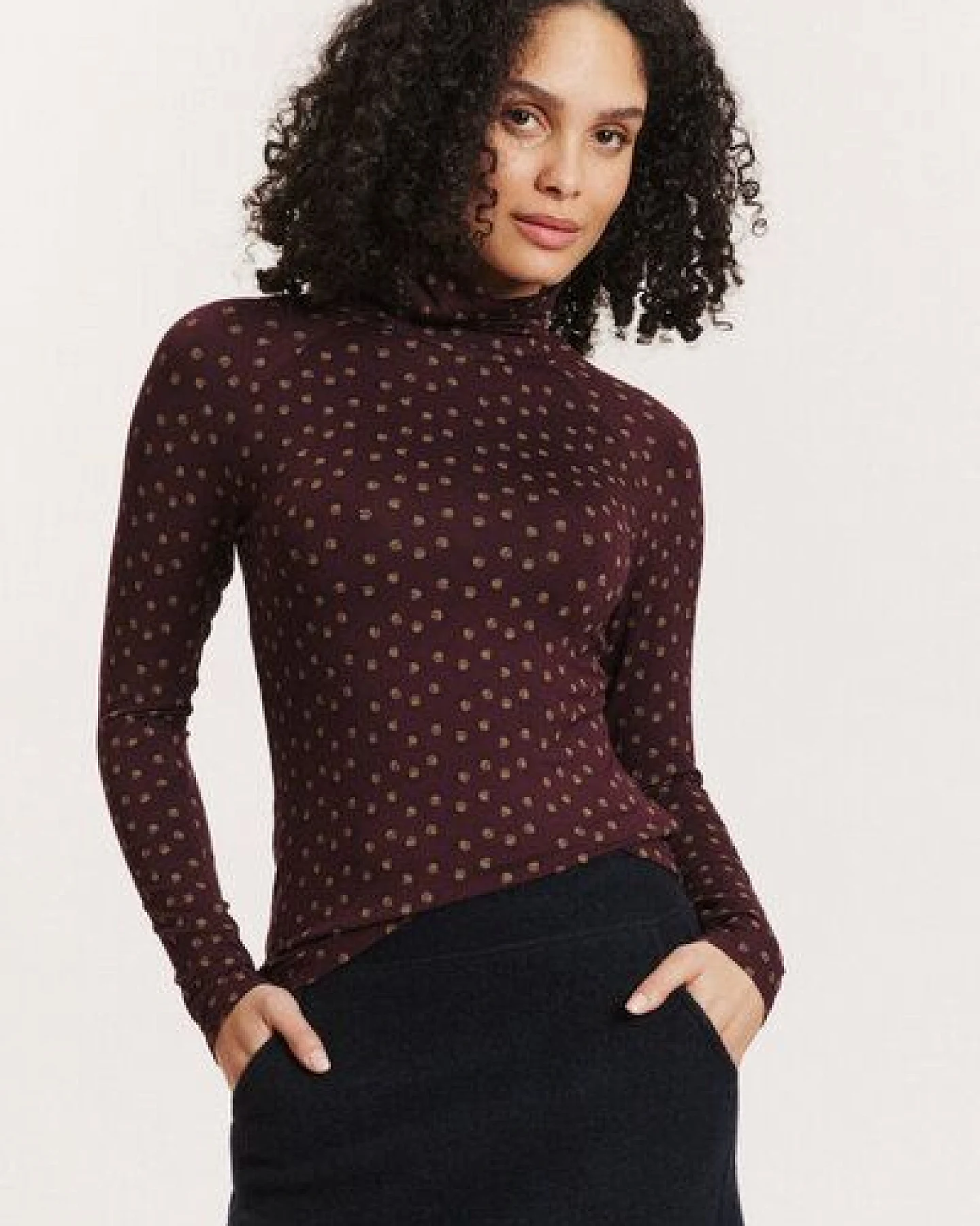 TRANQUILLO Jersey-Shirt Chiaraa aus EcoVero-Viskose – Ansicht 2