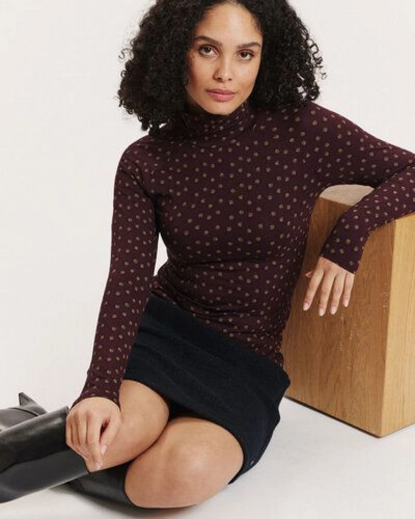 TRANQUILLO Jersey-Shirt Chiaraa aus EcoVero-Viskose – Ansicht 4