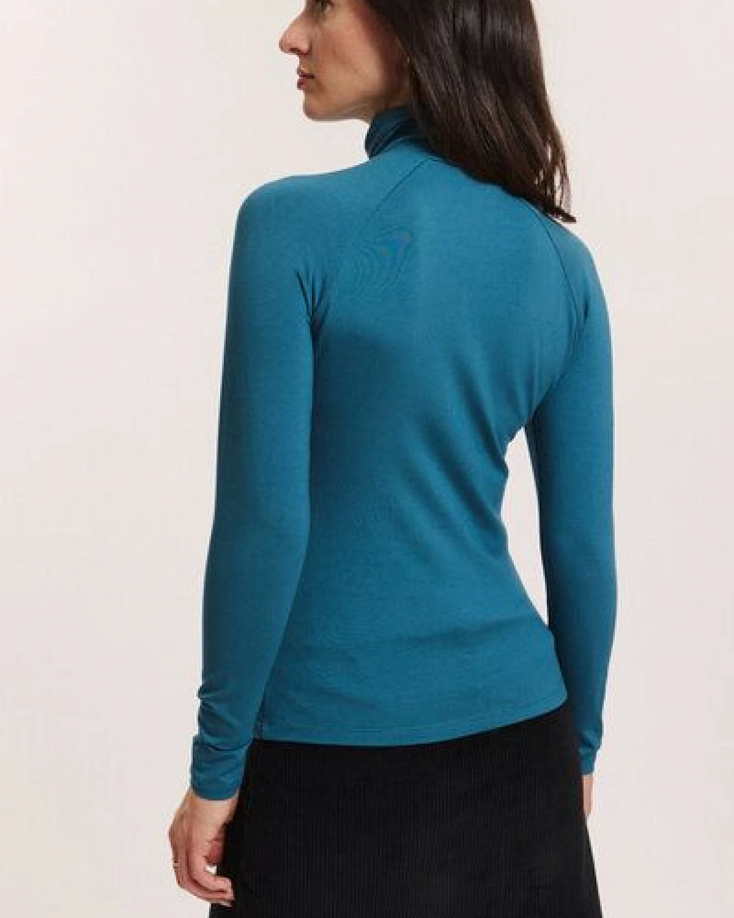 TRANQUILLO Jersey-Shirt Chiaraa aus EcoVero-Viskose – Ansicht 2