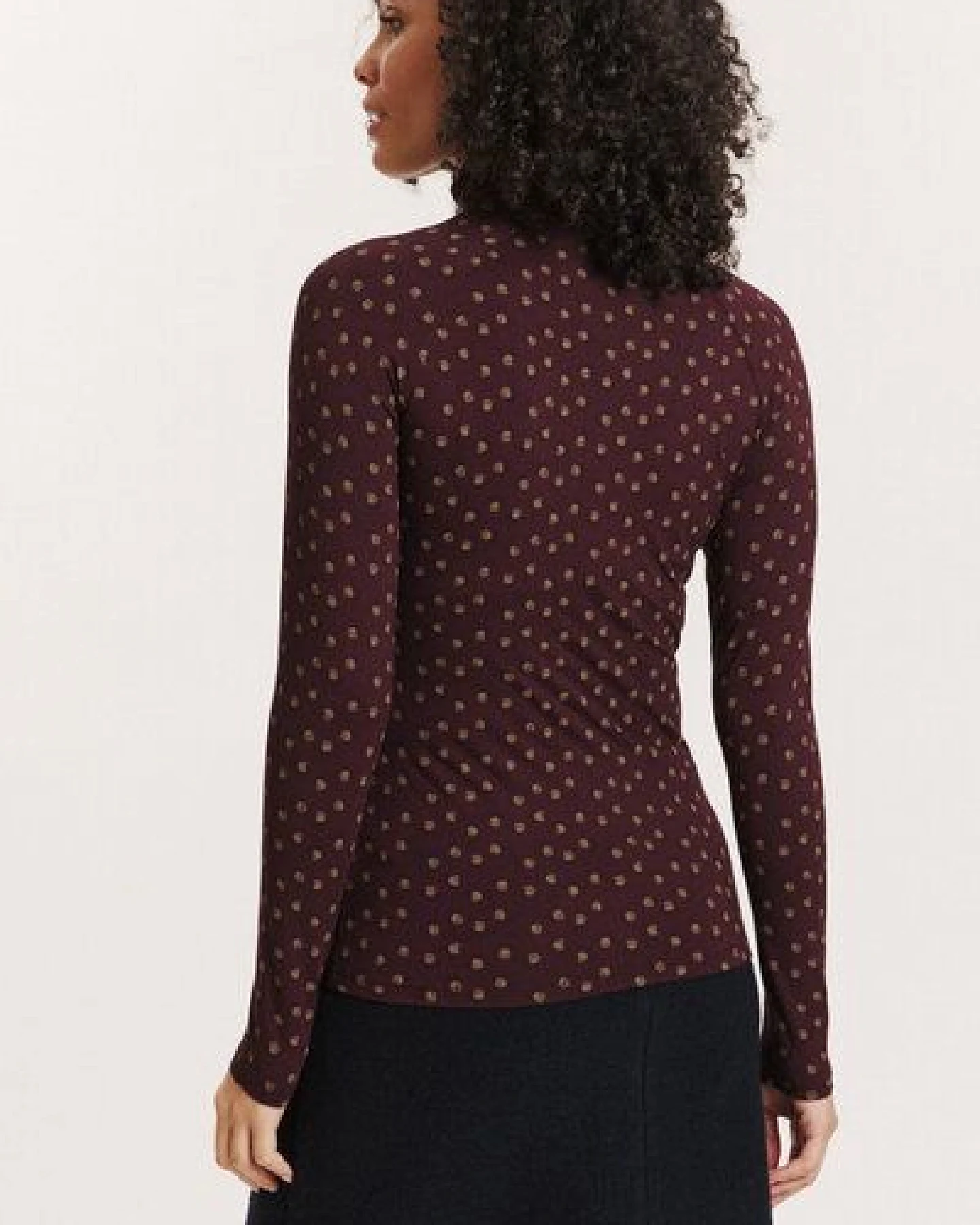 TRANQUILLO Jersey-Shirt Chiaraa aus EcoVero-Viskose – Ansicht 3