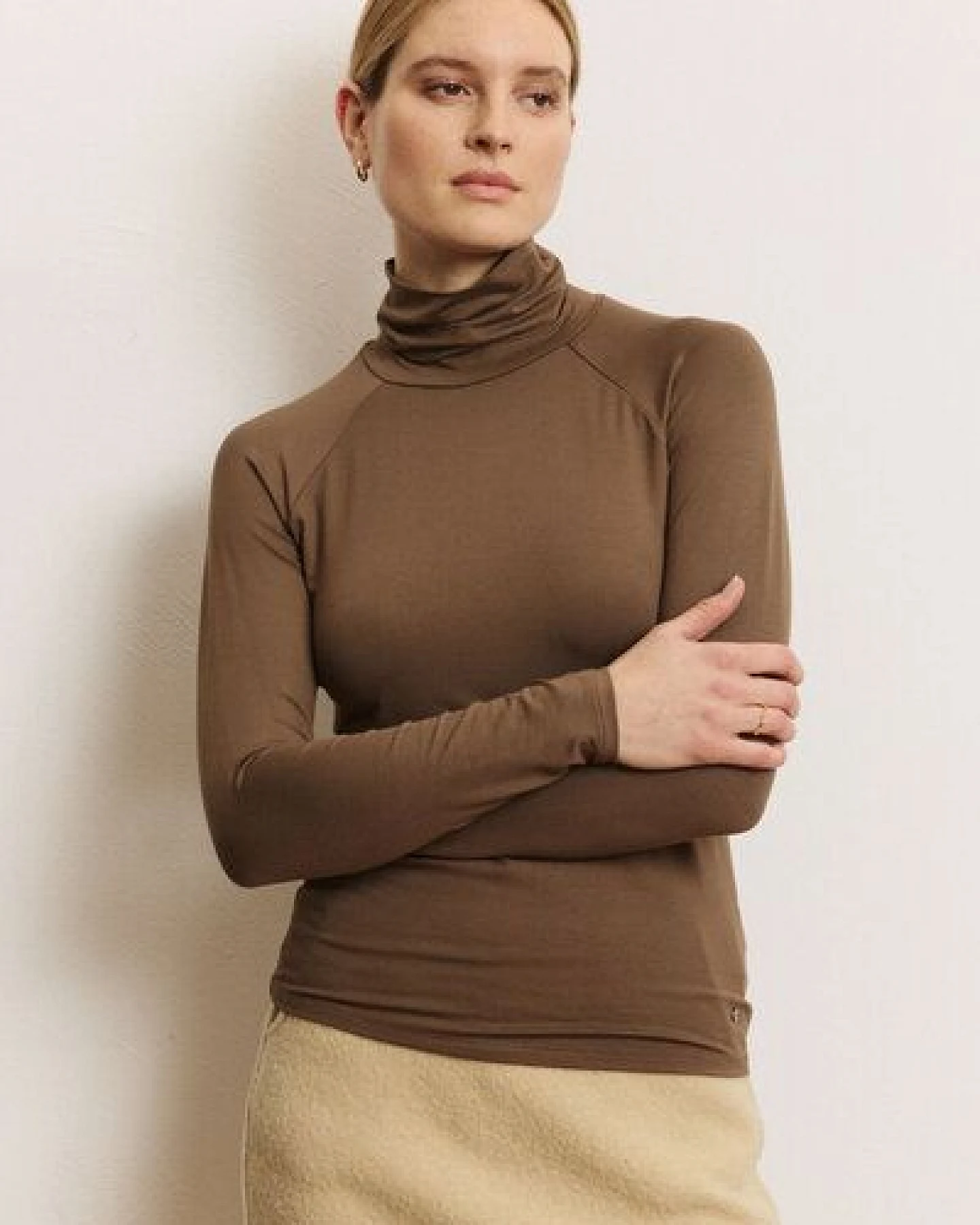 TRANQUILLO Jersey-Shirt Chiaraa aus EcoVero-Viskose – Ansicht 2