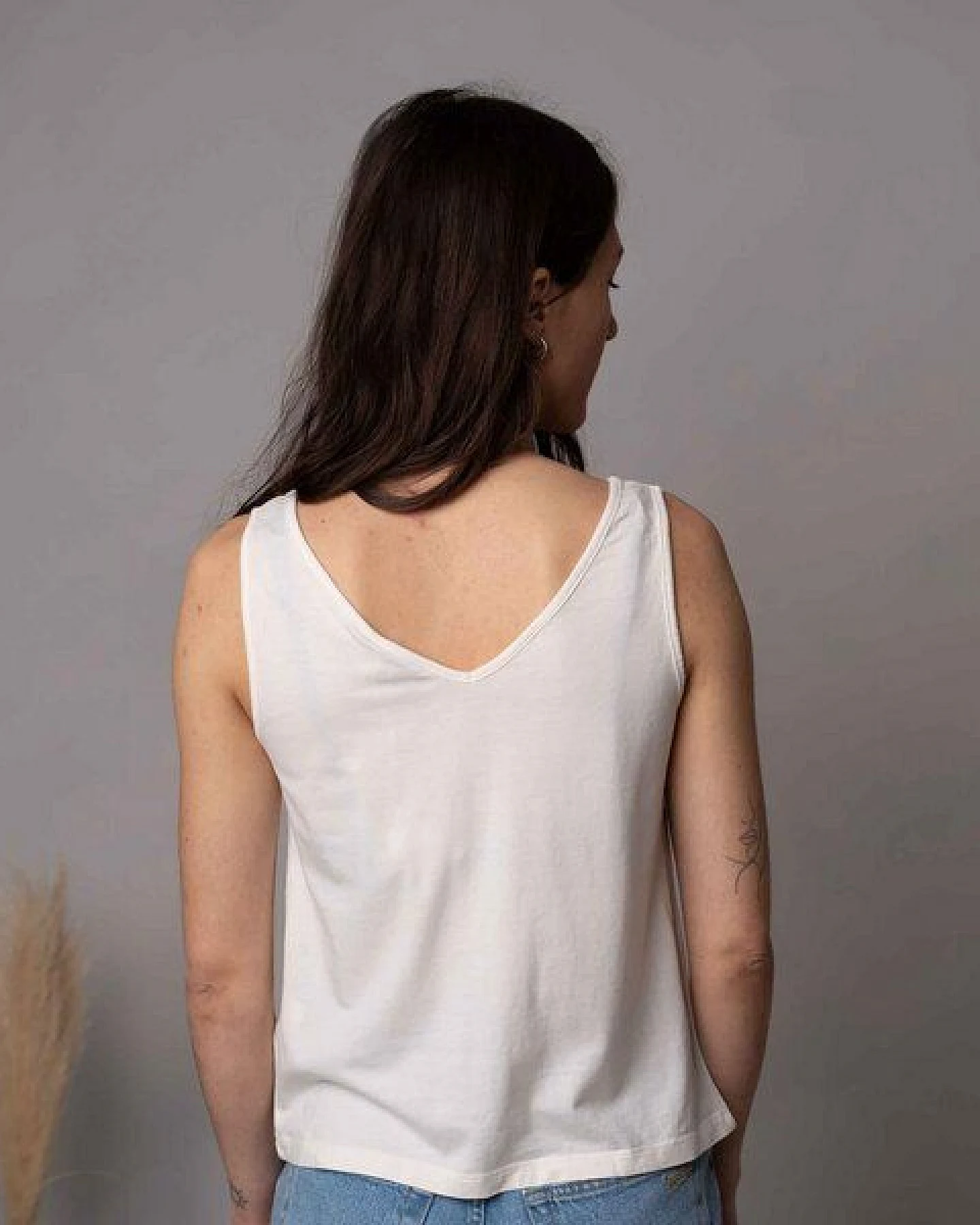Vresh Clothing Veline - Button Top mit TENCEL (TM) Lyocell – Ansicht 3
