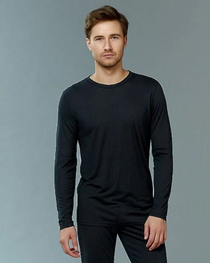 Kokon Zwo Männer Shirt 100% Seide (peacesilk)