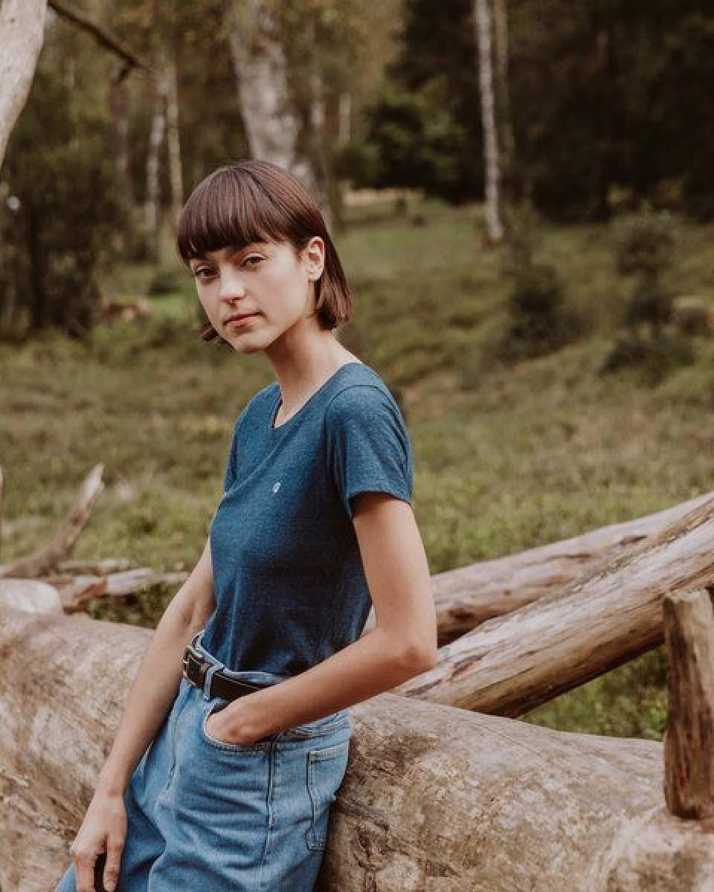 NORDLICHT Damen T-Shirt aus Bio-Baumwolle – Ansicht 4