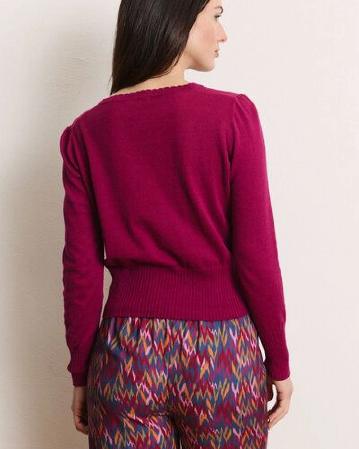 TRANQUILLO Cardigan Linaa aus GOTS-Bio-Baumwolle – Ansicht 3