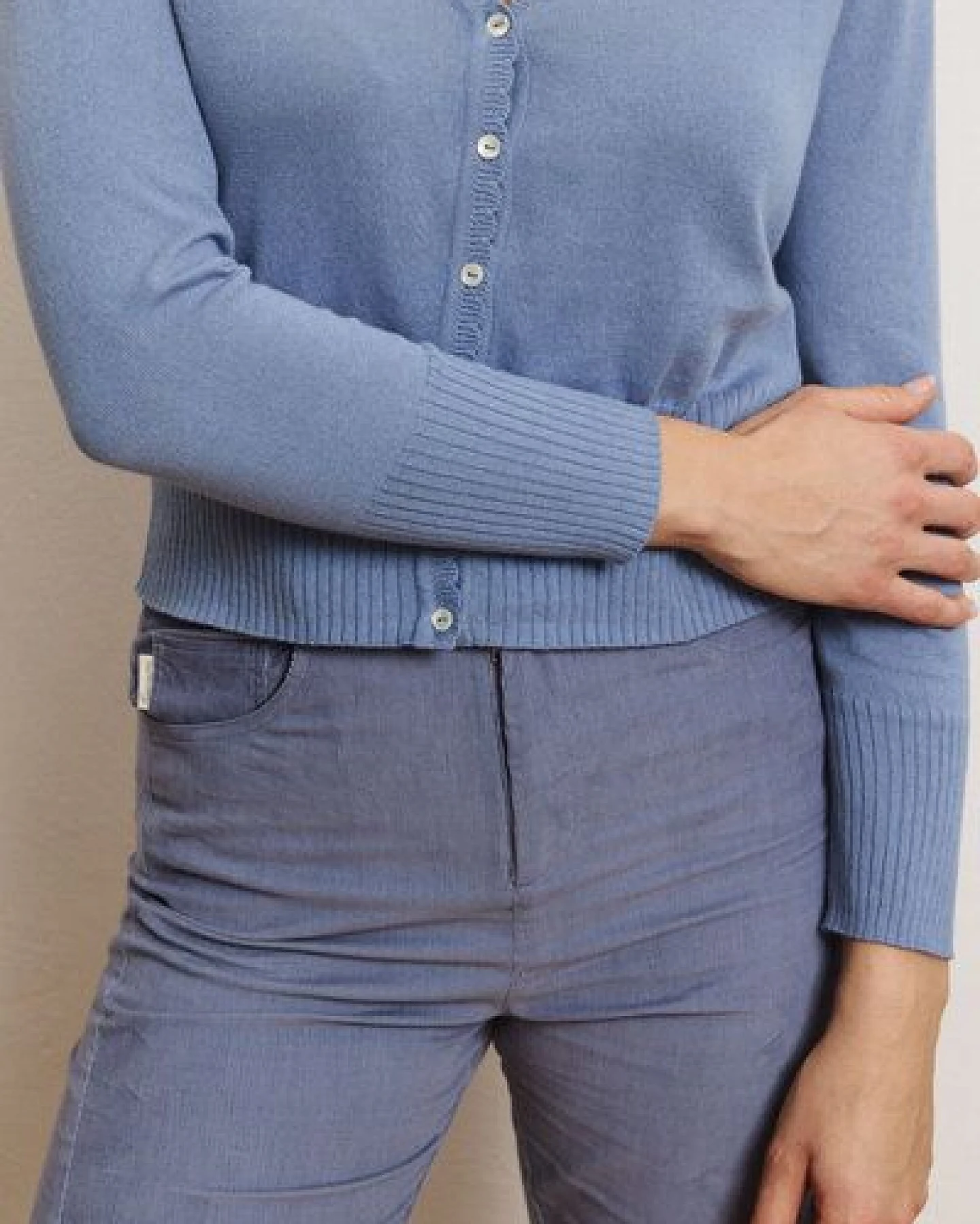 TRANQUILLO Cardigan Linaa aus GOTS-Bio-Baumwolle – Ansicht 3
