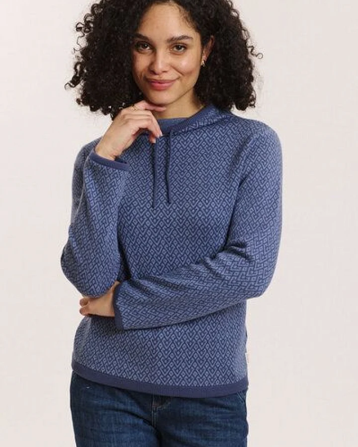 TRANQUILLO Strick-Pullover Amandaa aus Biobaumwolle