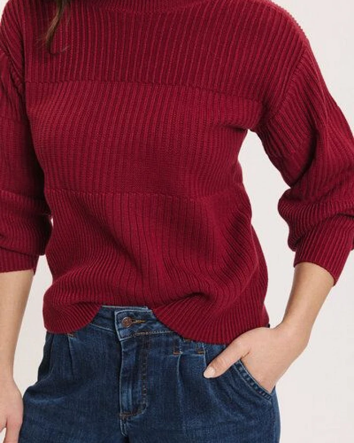 TRANQUILLO Strick-Pullover Kiraa aus Biobaumwolle