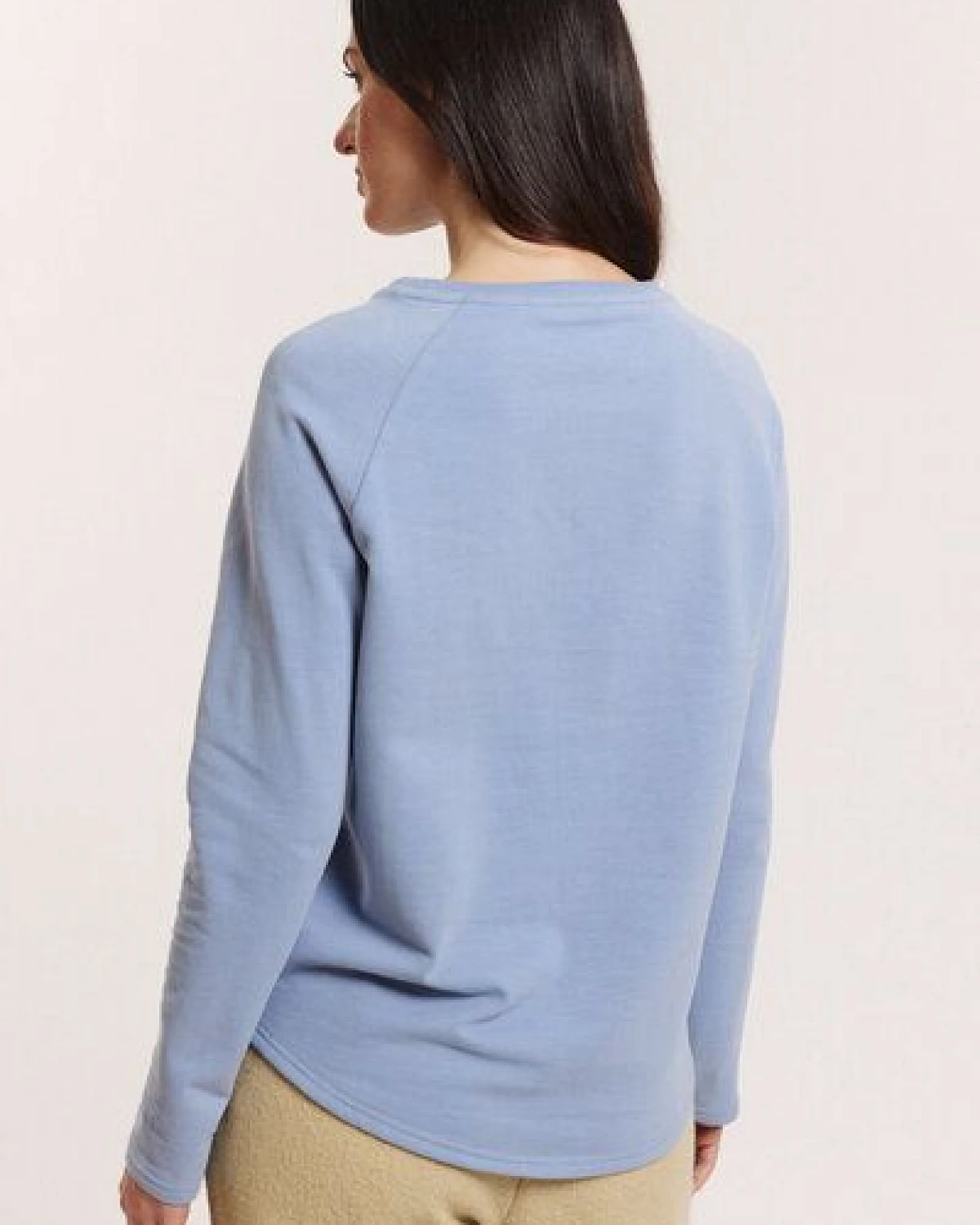 TRANQUILLO Sweater Harpaa aus GOTS-Bio-Baumwolle – Ansicht 2