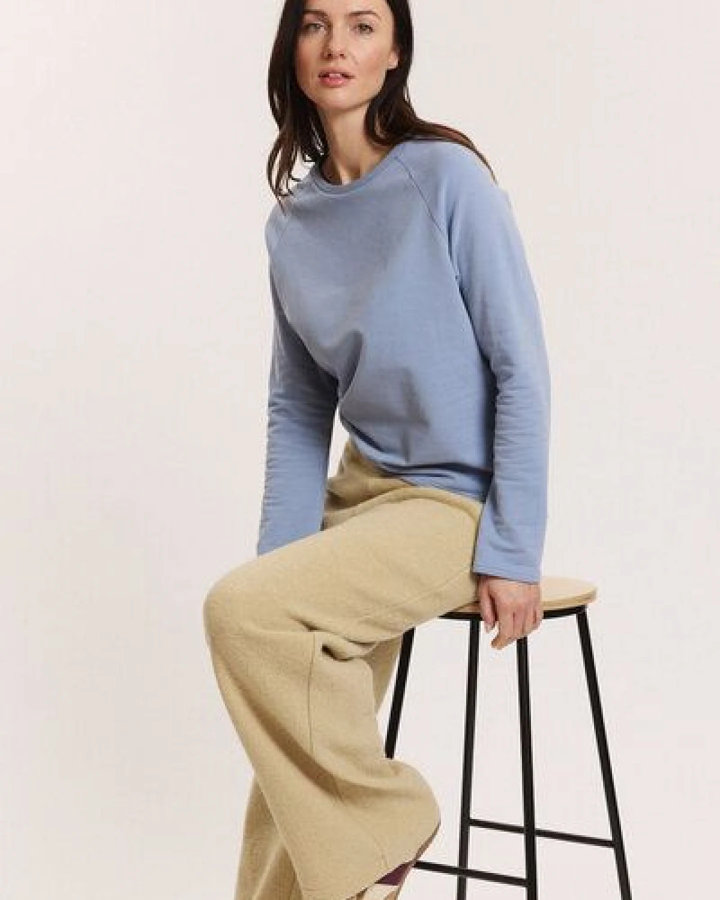 TRANQUILLO Sweater Harpaa aus GOTS-Bio-Baumwolle – Ansicht 4