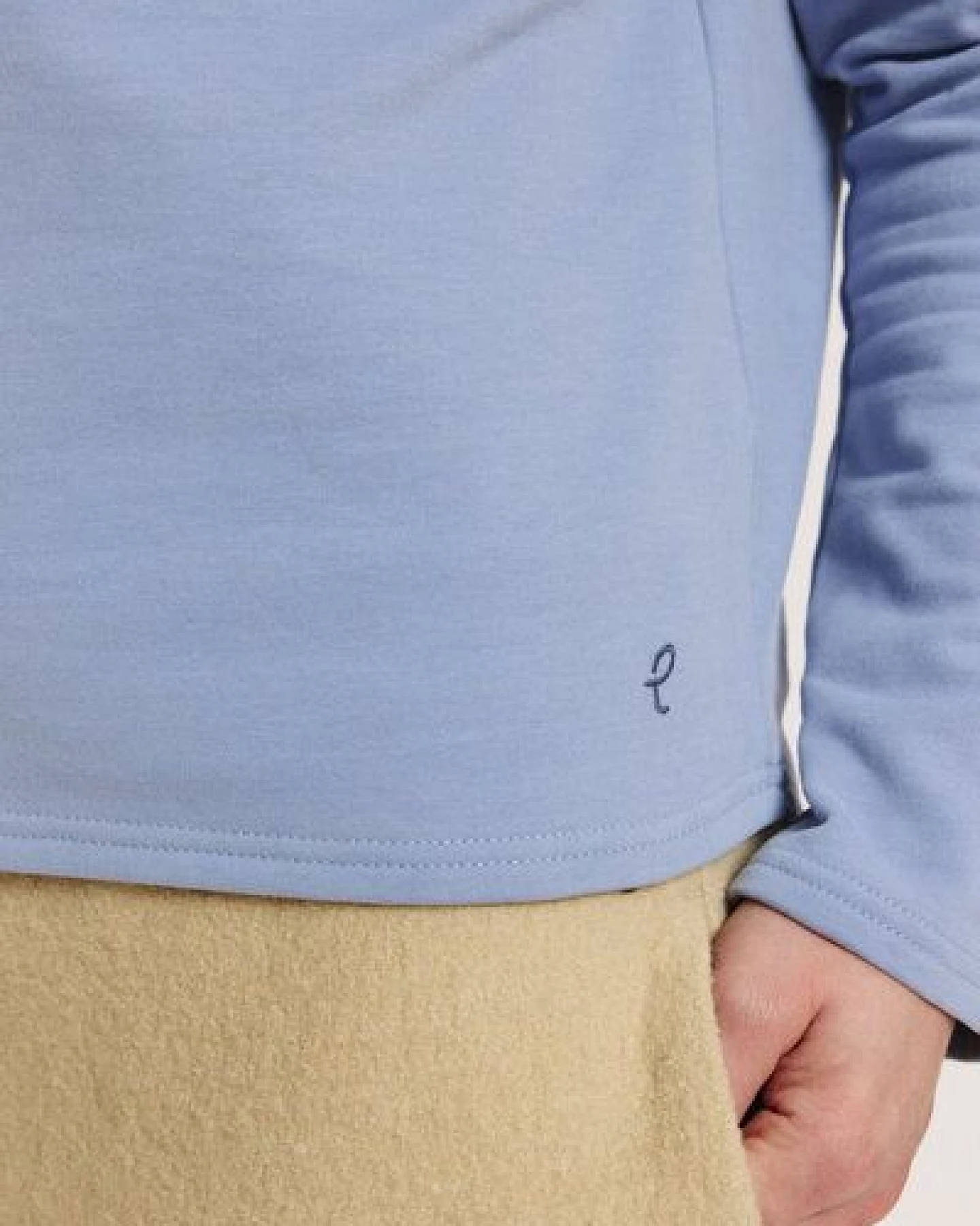 TRANQUILLO Sweater Harpaa aus GOTS-Bio-Baumwolle – Ansicht 3