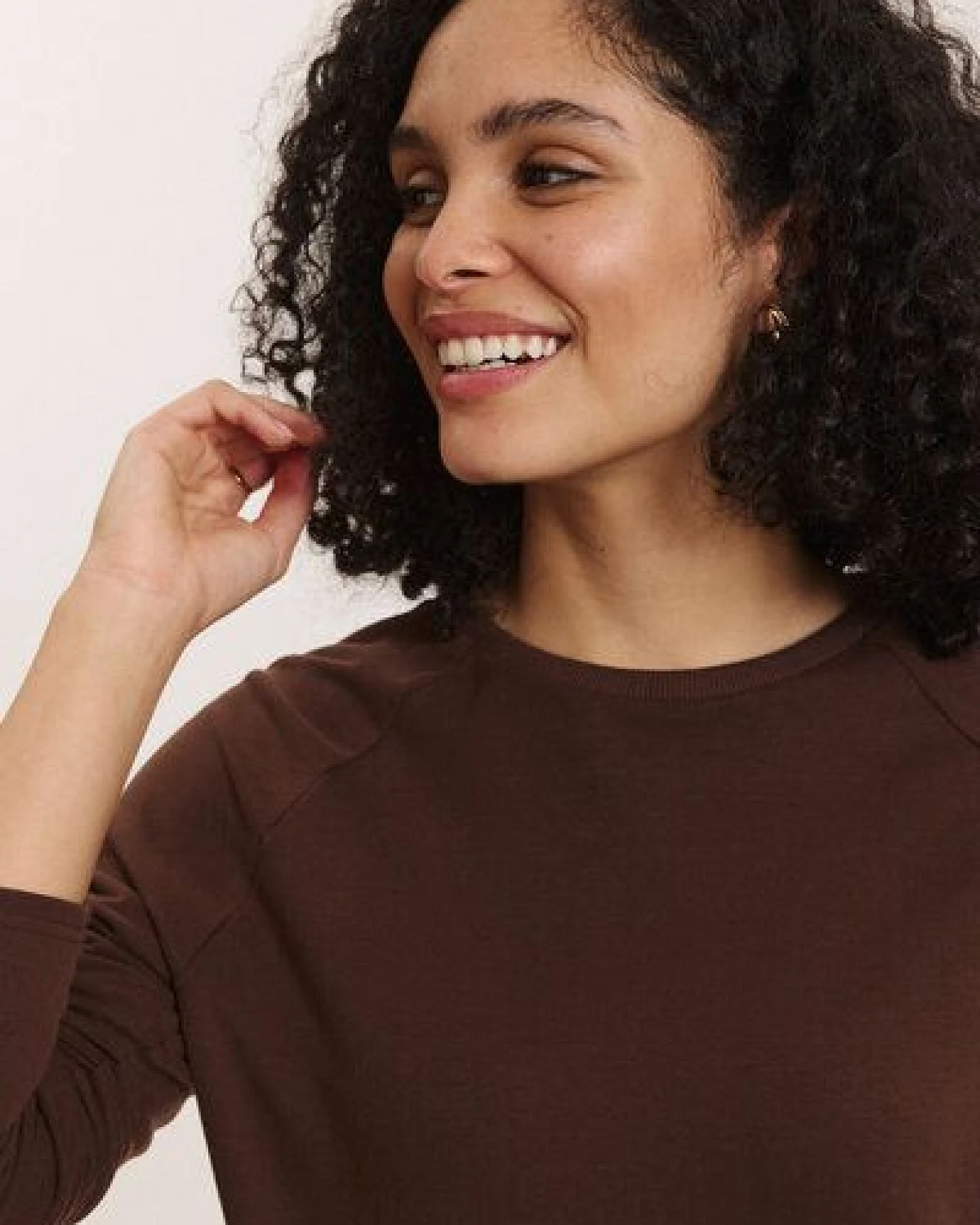 TRANQUILLO Sweater Harpaa aus GOTS-Bio-Baumwolle – Ansicht 3