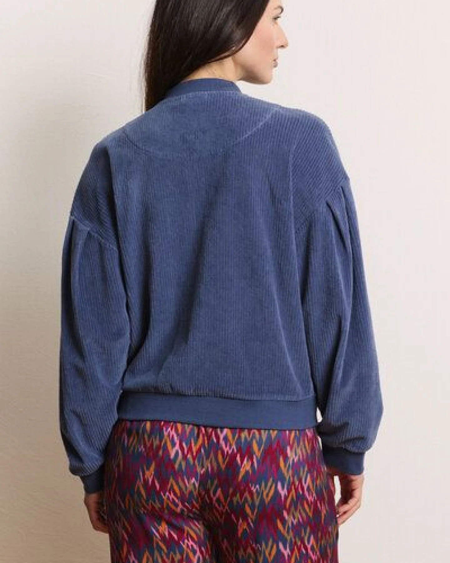 TRANQUILLO Nickicord-Jacke Aminaa aus GOTS-Bio-Baumwolle – Ansicht 2