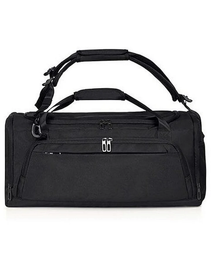 Halfar Sports Bag Outdoor Weekender Sporttasche 55 x 27 x 27 cm auch als Rucksack tragbar aus recyceltem Polyester