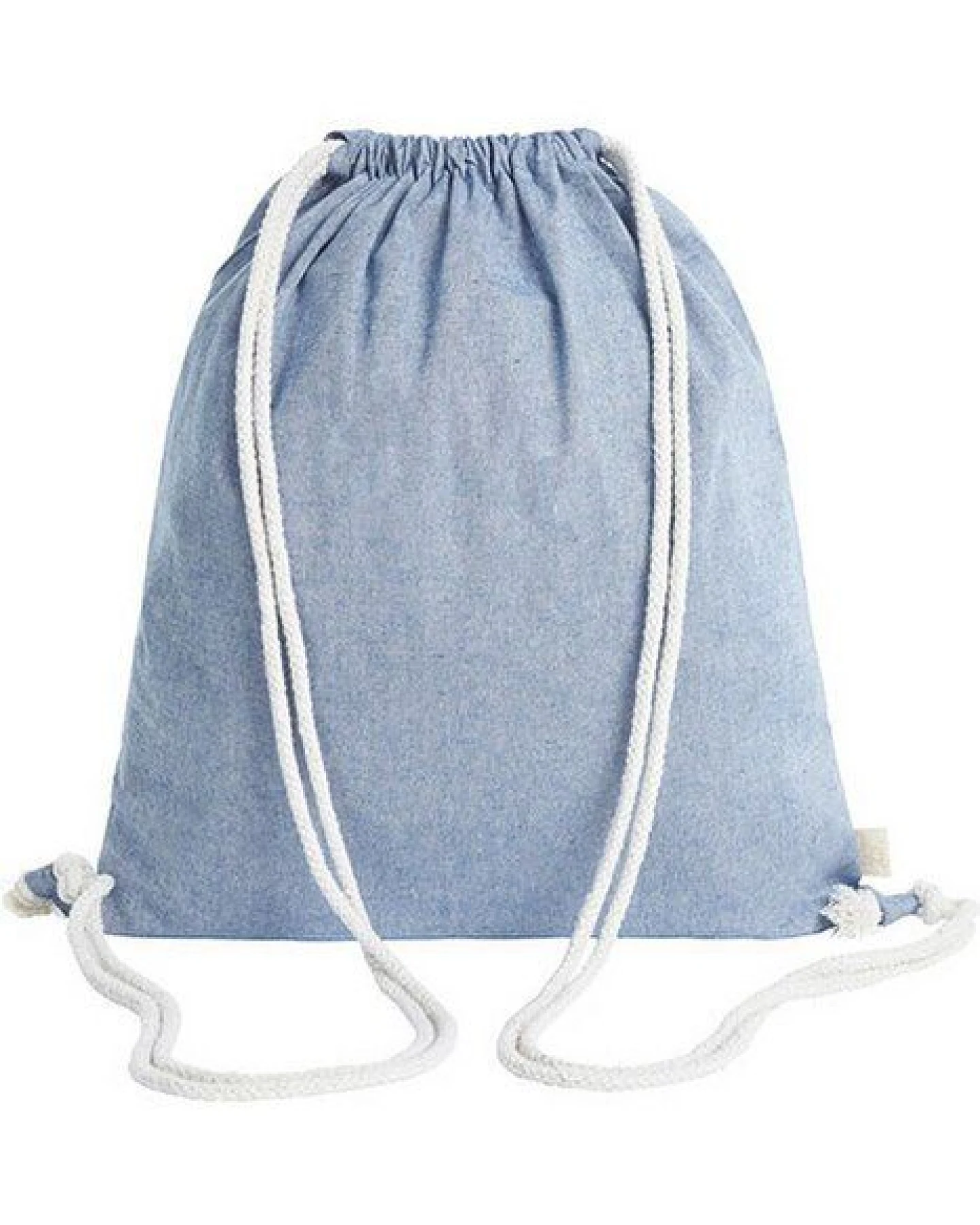 Halfar Turnbeutel Gymsac aus recycelter Baumwolle 38 x 42 cm Beutel Schuhbeutel – Ansicht 3