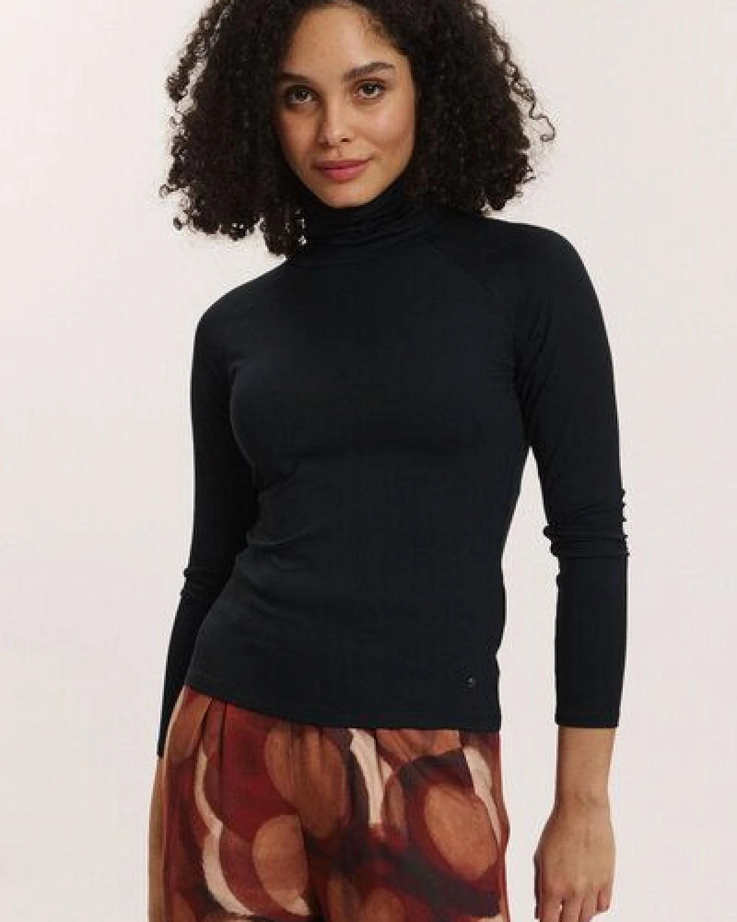 TRANQUILLO Jersey-Shirt Chiaraa aus EcoVero-Viskose – Ansicht 2