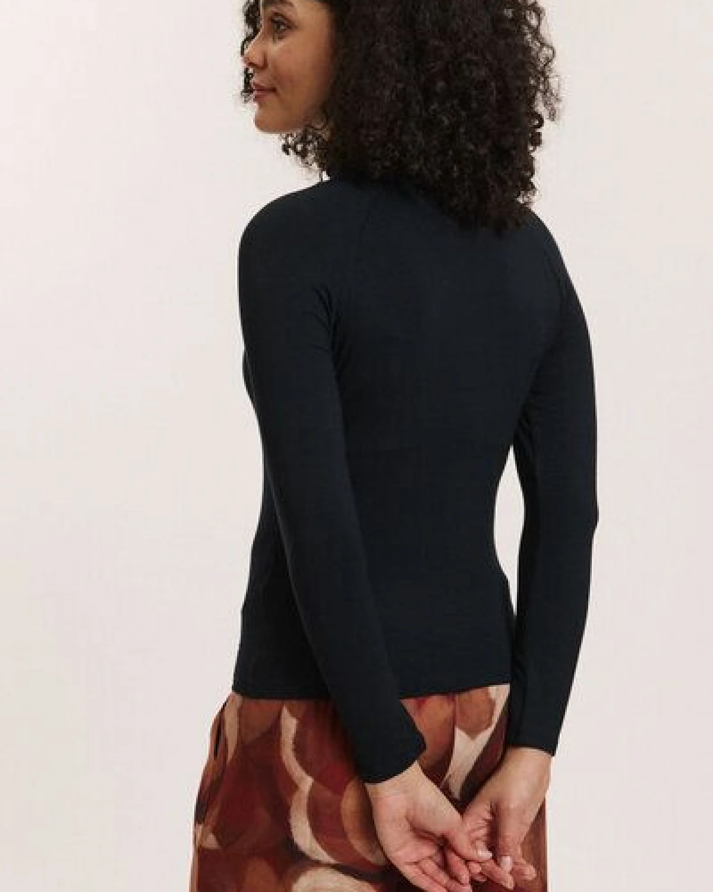 TRANQUILLO Jersey-Shirt Chiaraa aus EcoVero-Viskose – Ansicht 3