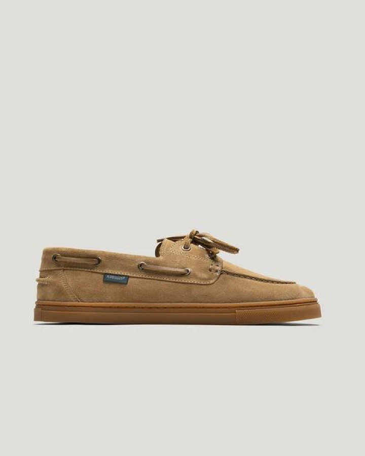 Flamingos' Life ZERO BOAT Barfußschuh - SUEDE TAN