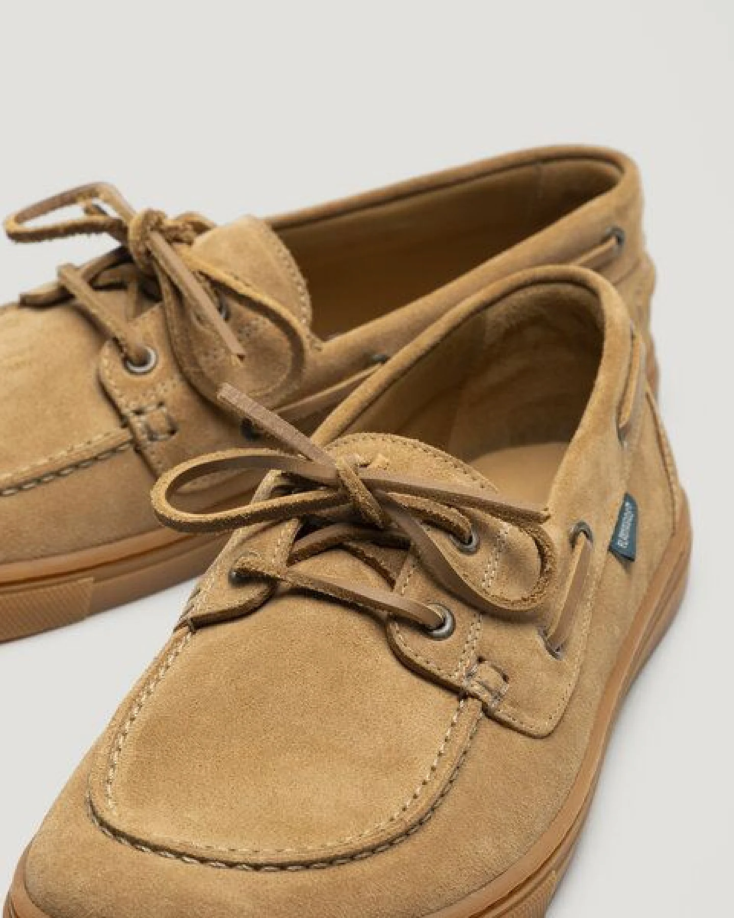 Flamingos' Life ZERO BOAT Barfußschuh - SUEDE TAN – Ansicht 4