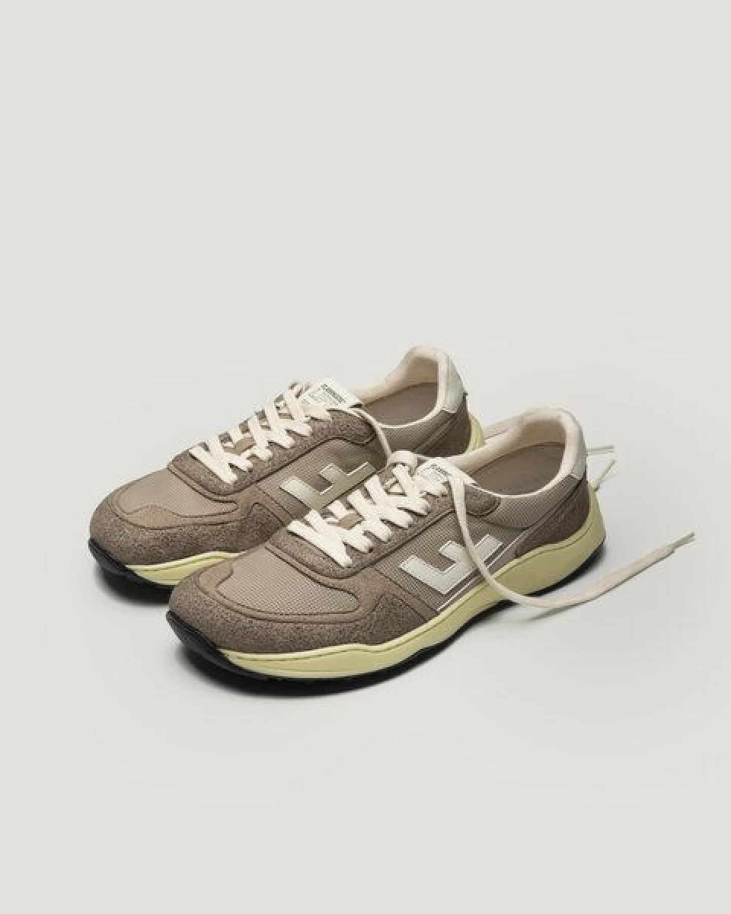 Flamingos' Life ZERO Drop Barfußschuh - Sand olive/Taupe Vanilla/Ivory black – Ansicht 2