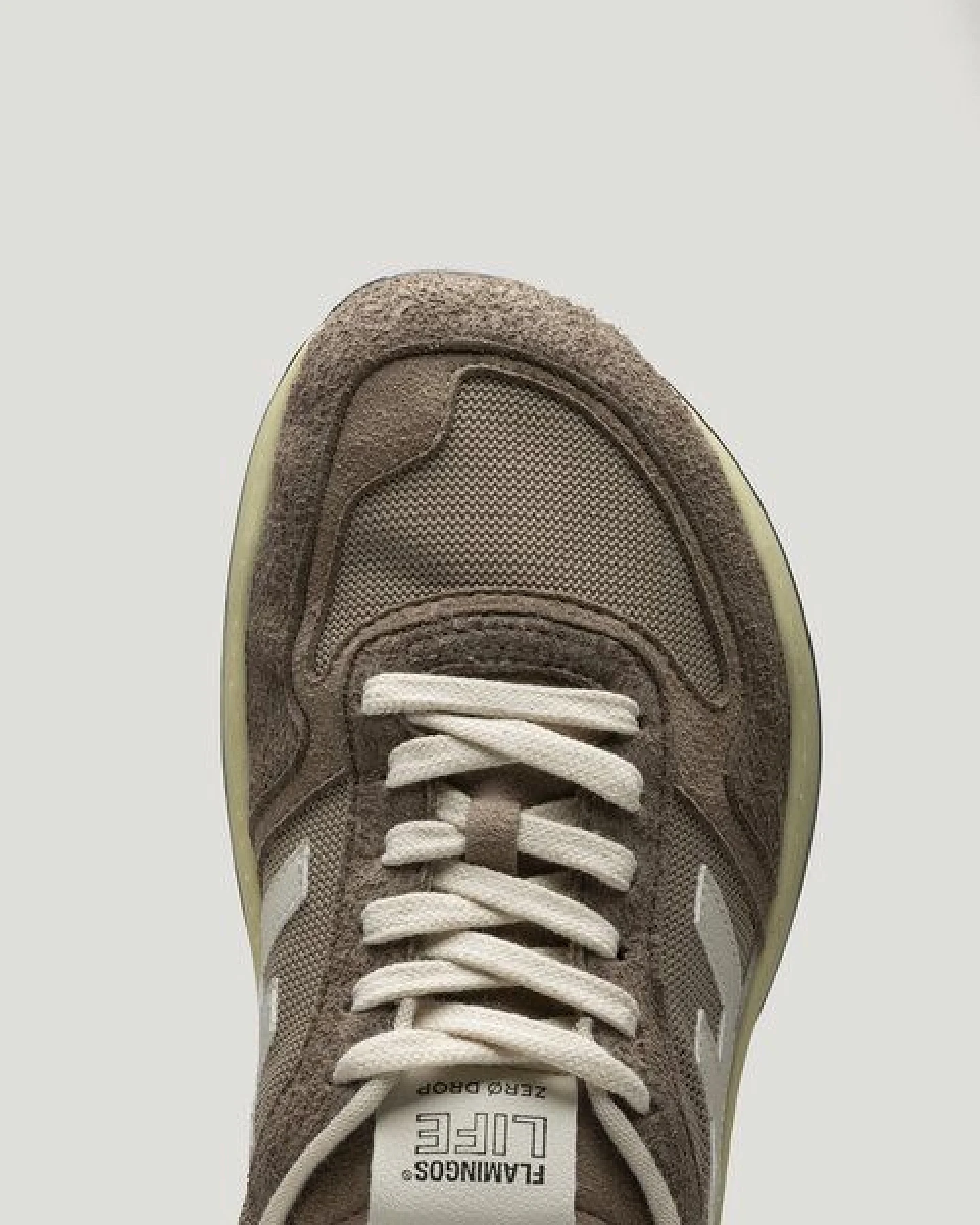 Flamingos' Life ZERO Drop Barfußschuh - Sand olive/Taupe Vanilla/Ivory black – Ansicht 3