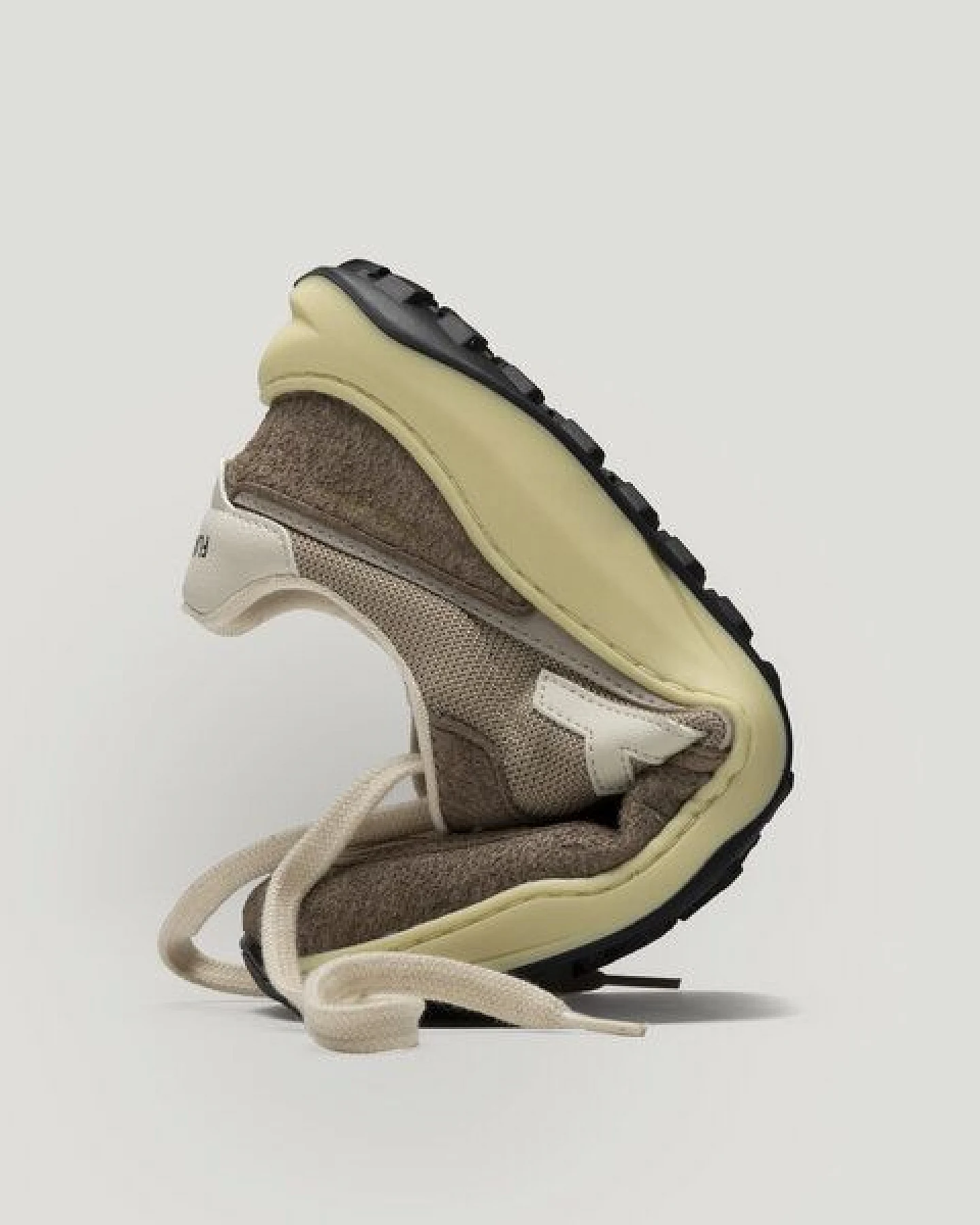 Flamingos' Life ZERO Drop Barfußschuh - Sand olive/Taupe Vanilla/Ivory black – Ansicht 4