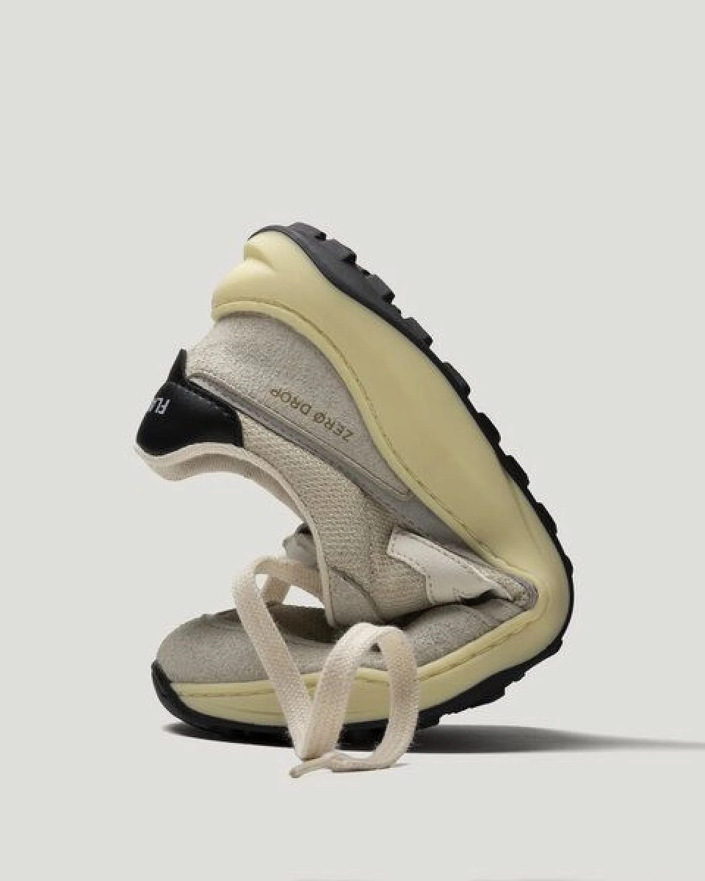 Flamingos' Life ZERO Drop Barfußschuh - Sand olive/Taupe Vanilla/Ivory black – Ansicht 4