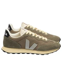 Produktseite: Veja Herren-Sneaker Rio Branco II Ripstop Kaki Oxford Grey Black