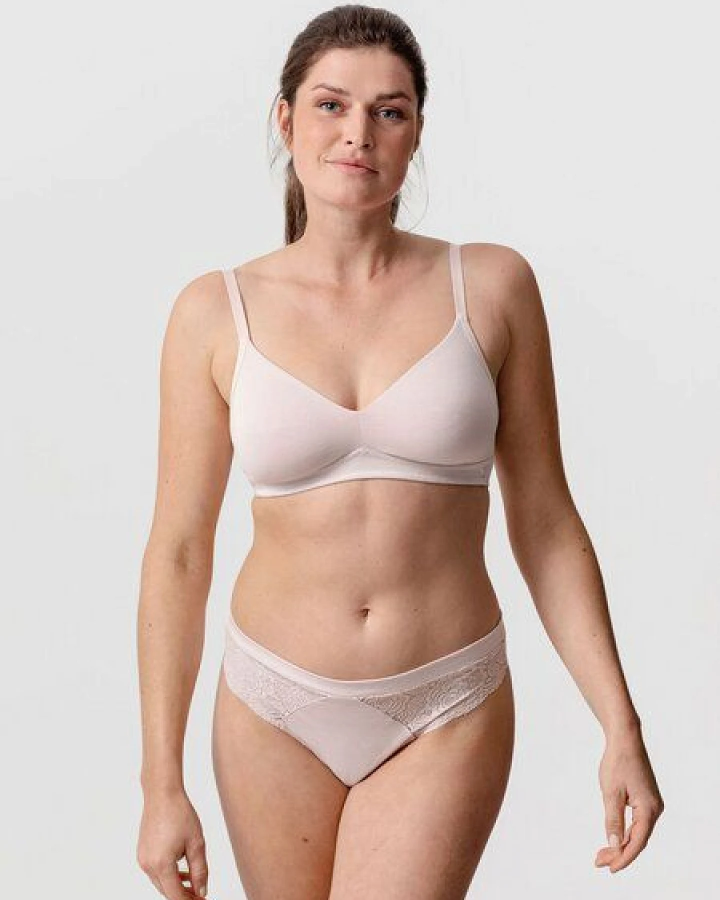 erlich textil Amela bügelloser BH aus Bio-Baumwolle, made in Europe – Ansicht 2