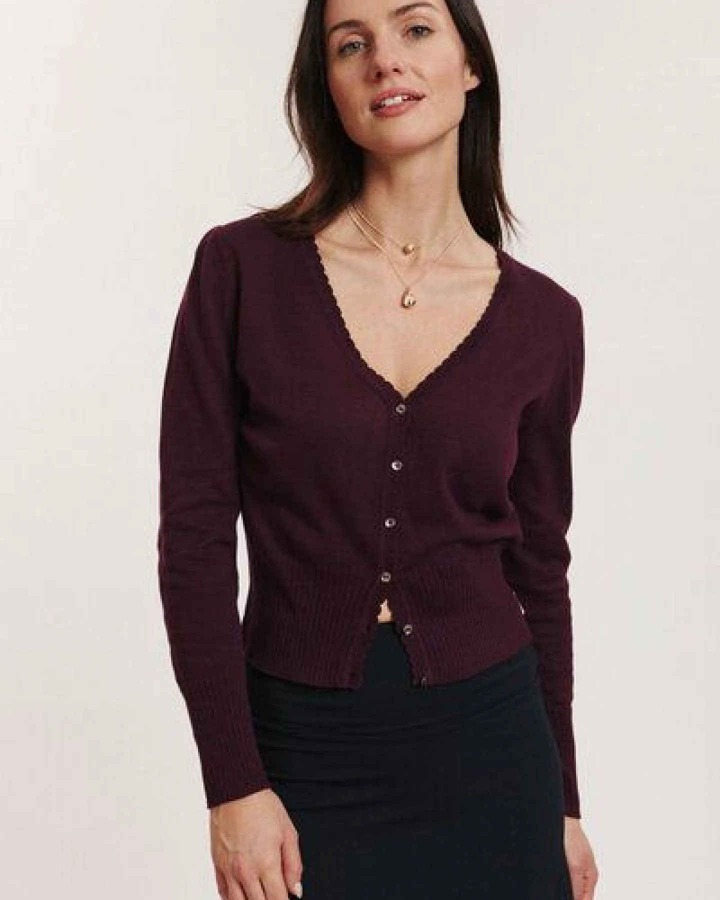 TRANQUILLO Cardigan Linaa aus GOTS-Bio-Baumwolle – Ansicht 3