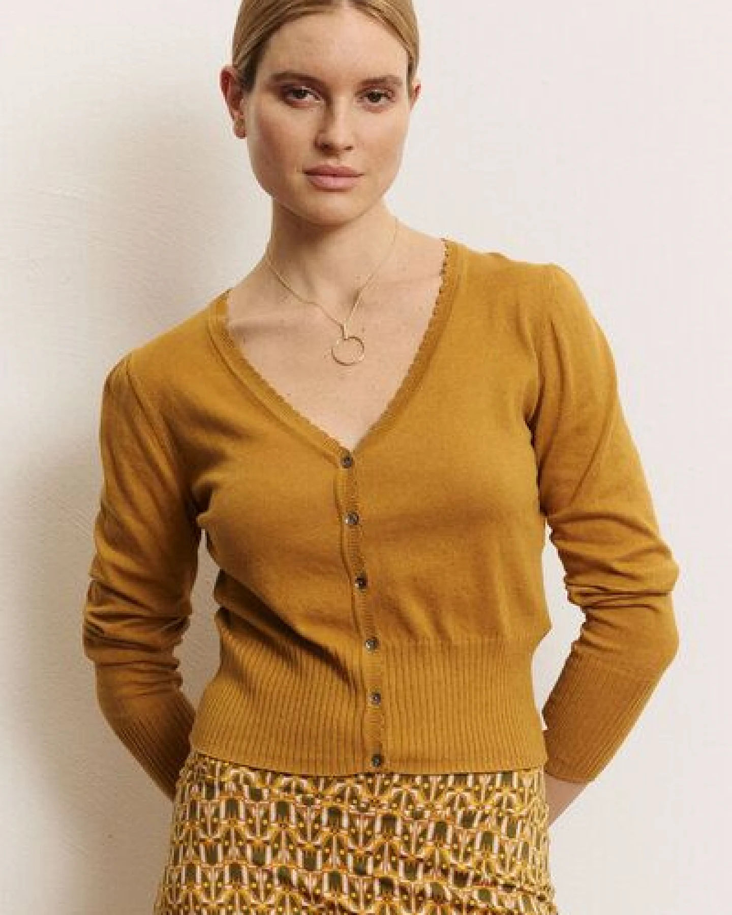 TRANQUILLO Cardigan Linaa aus GOTS-Bio-Baumwolle – Ansicht 2