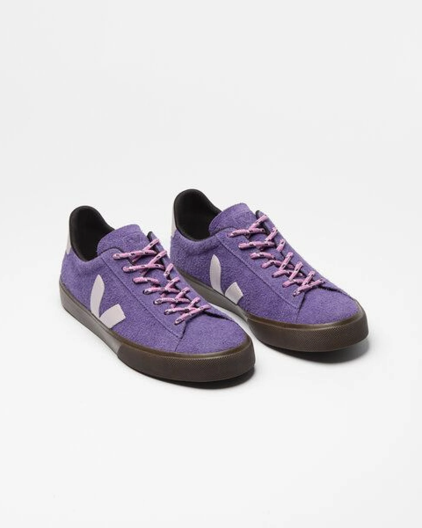 Veja Damen-Sneaker Campo Suede Purple Parme – Ansicht 3