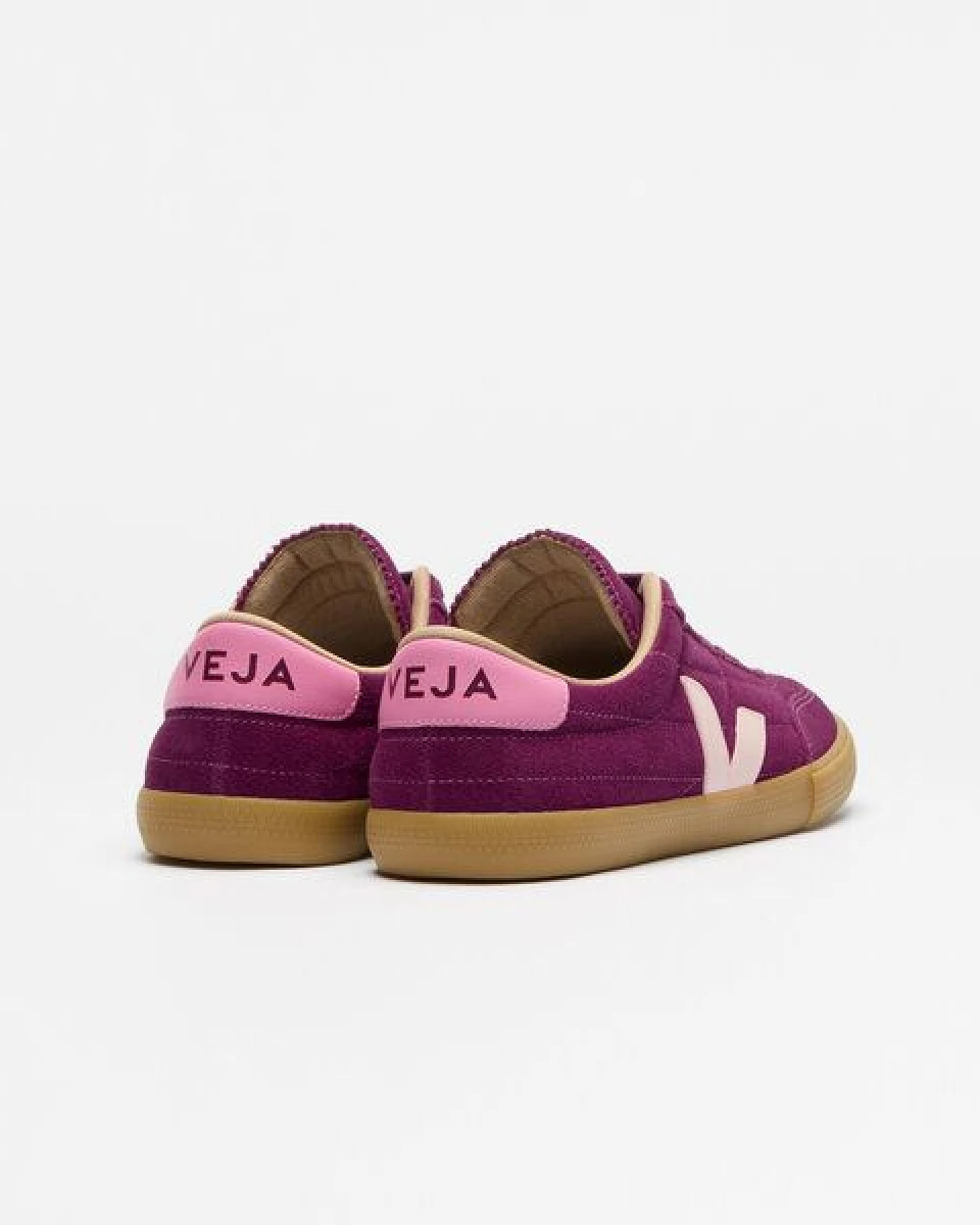Veja Damen-Sneaker Panenka Suede Magenta Petal Malibu – Ansicht 2