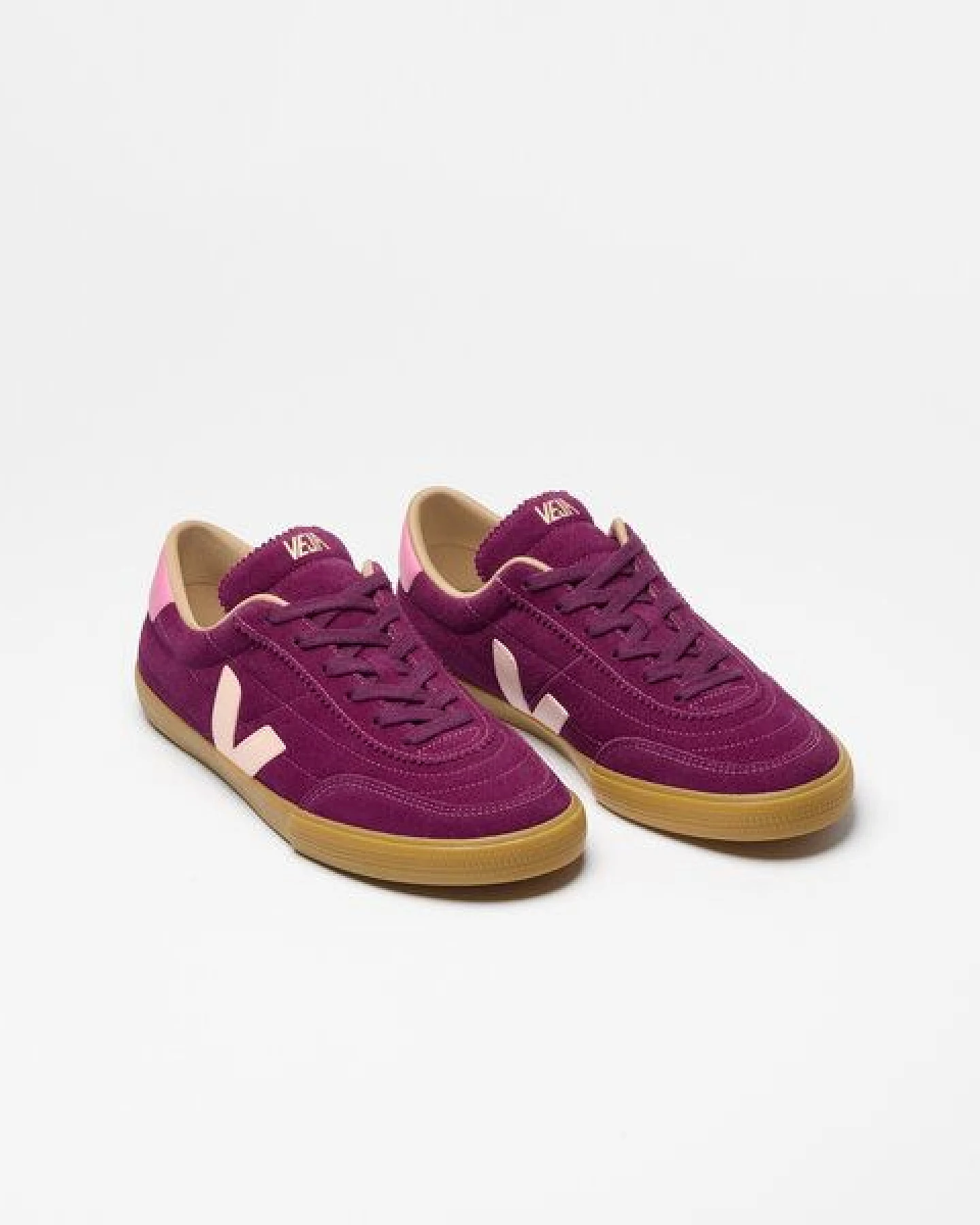 Veja Damen-Sneaker Panenka Suede Magenta Petal Malibu – Ansicht 3