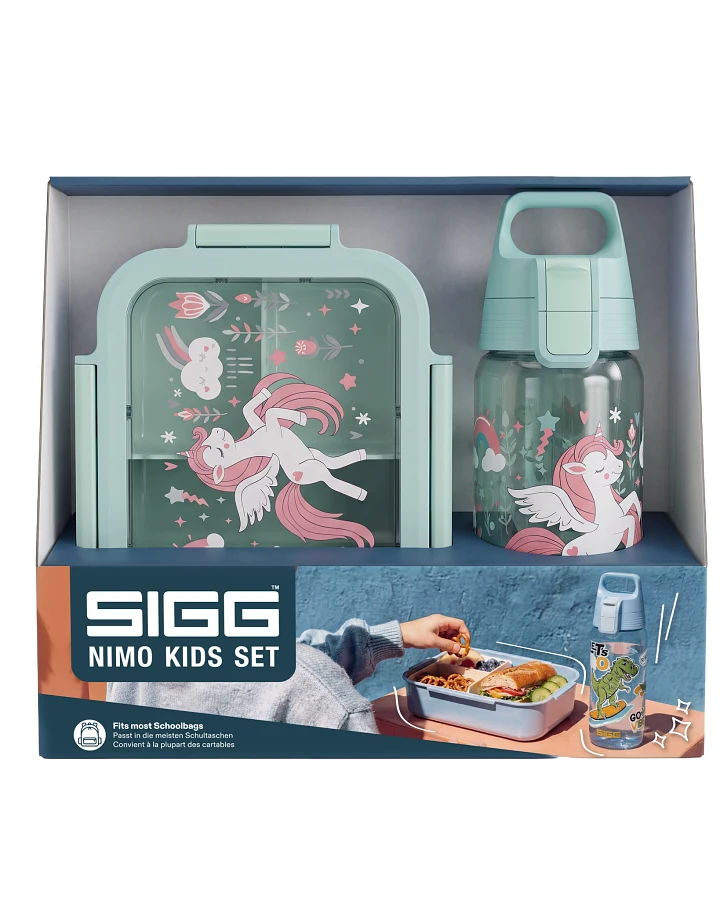 Schulset Total ONE Kids + NIMO Lunchbox Uniflower