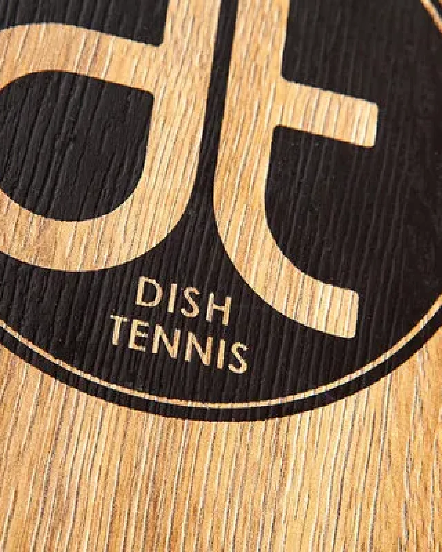 DISH TENNIS DIE COGNACEICHE cognagholzfarbene Mobile Mini Tischtennisplatte - MADE IN AUSTRIA – Ansicht 4