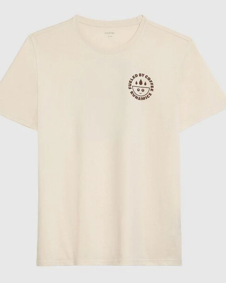 runamics Never Tired T-Shirt, Biobaumwolle, unisex, undyed