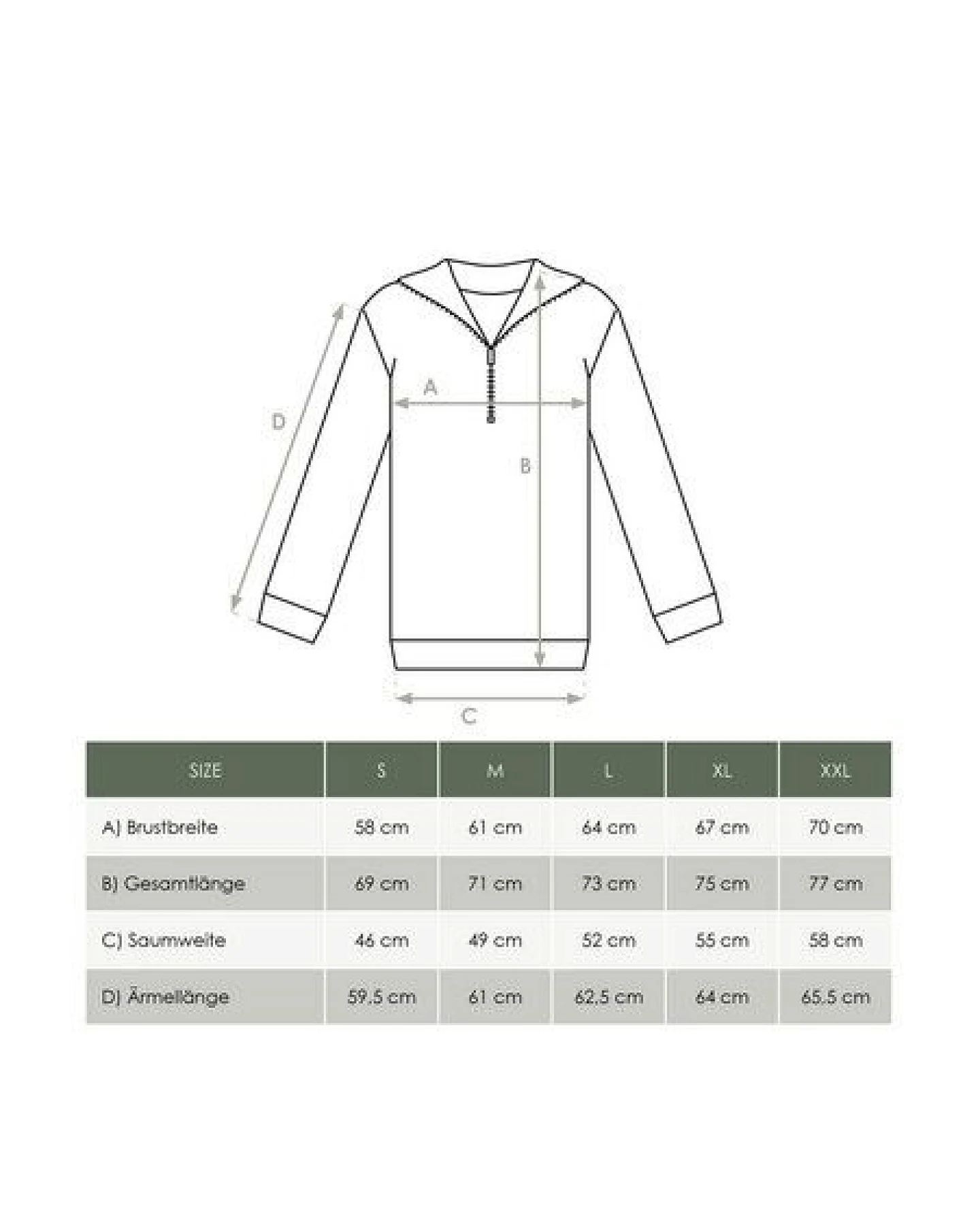 FUXBAU Männer fux Half Zip Sweater – Ansicht 3