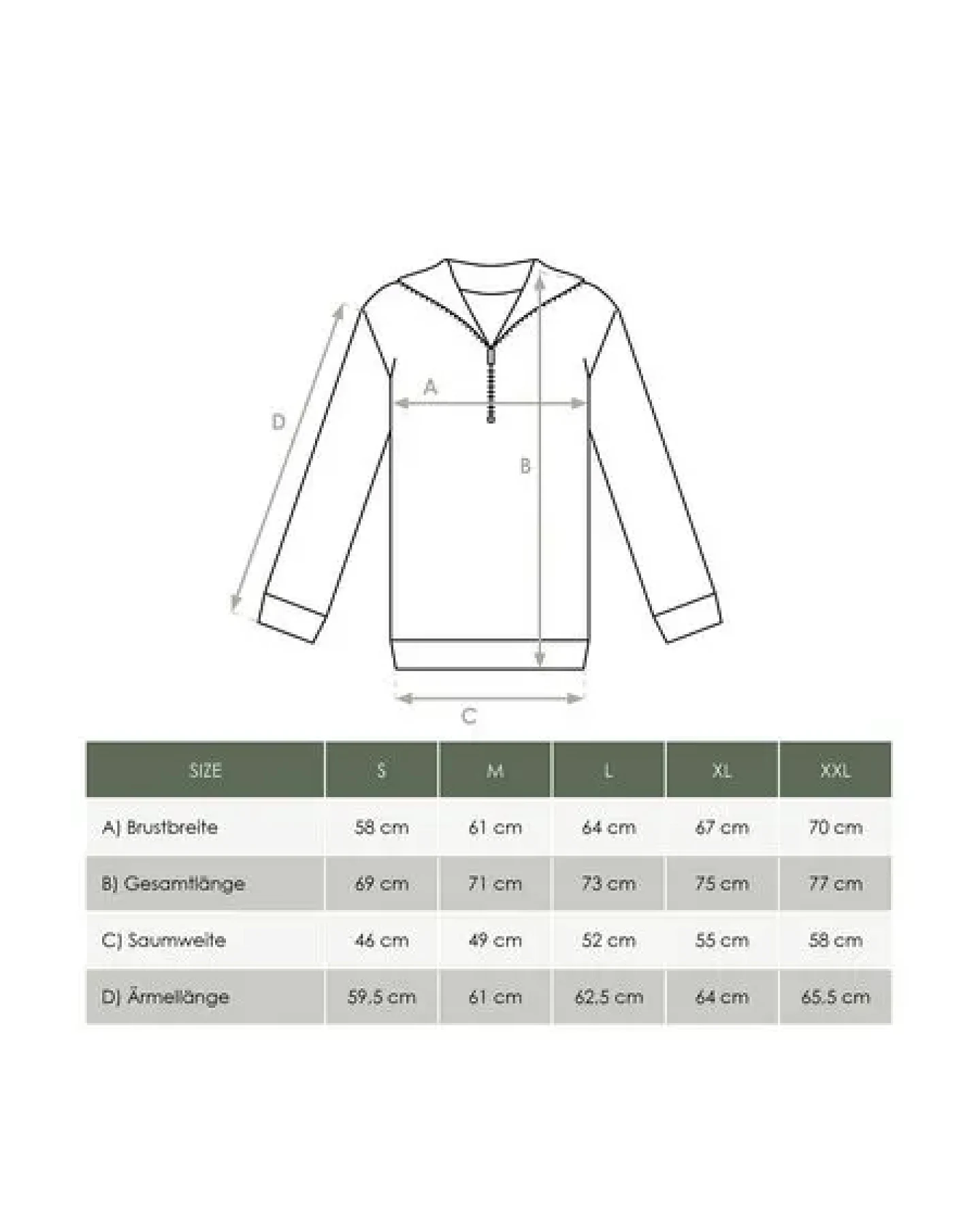 FUXBAU Männer fux Half Zip Sweater – Ansicht 4