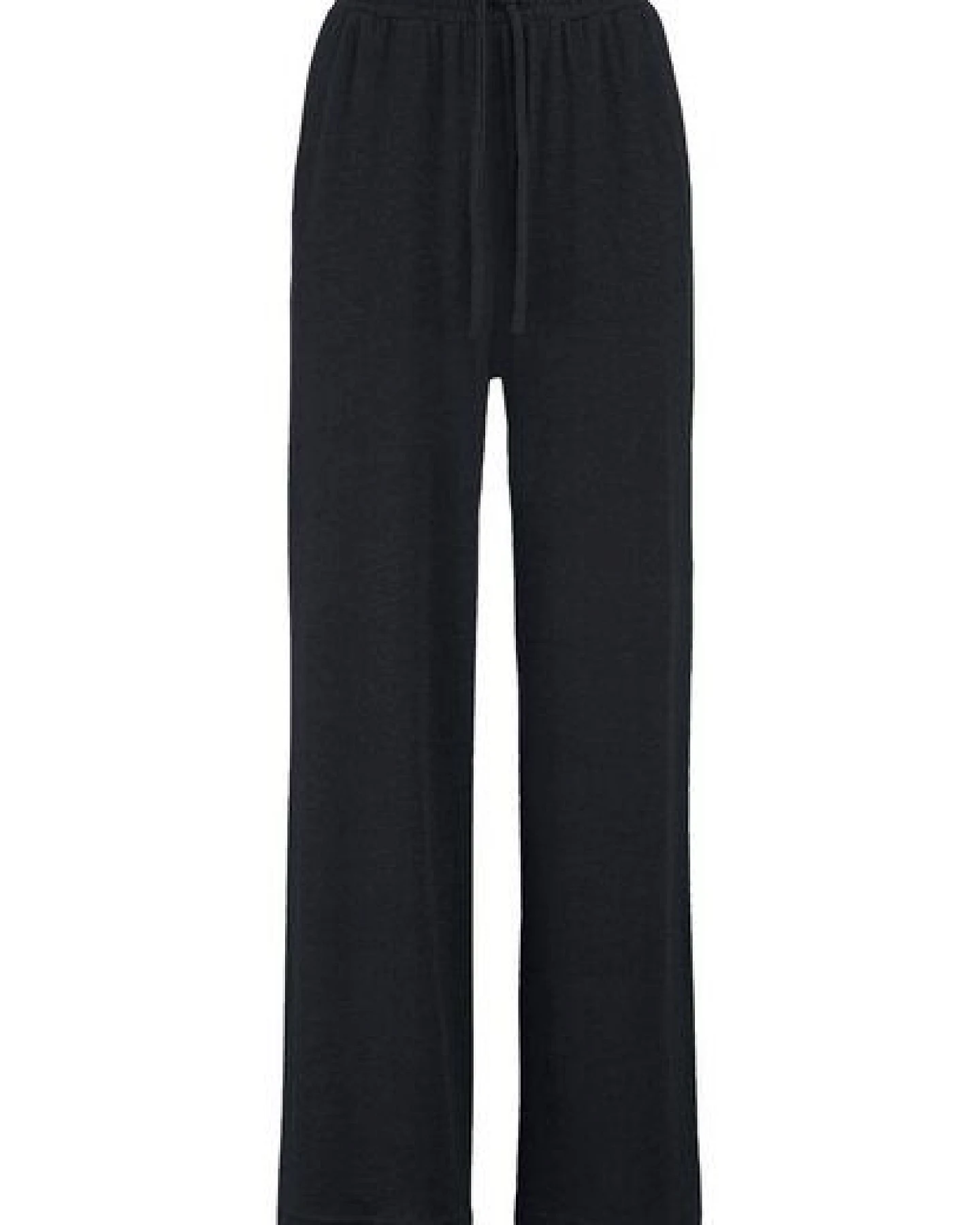 hessnatur Jersey Hose Wide Leg Relaxed aus reiner Bio-Baumwolle mit Leinen – Ansicht 3