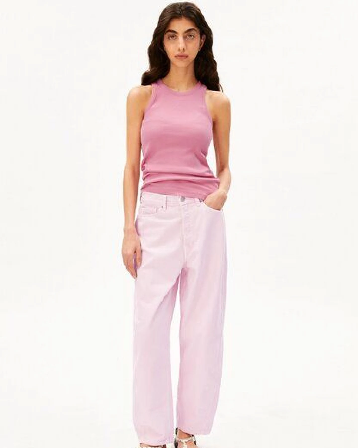 ARMEDANGELS GMT DYE RIB Damen Top aus Bio-Baumwoll Mix – Ansicht 4