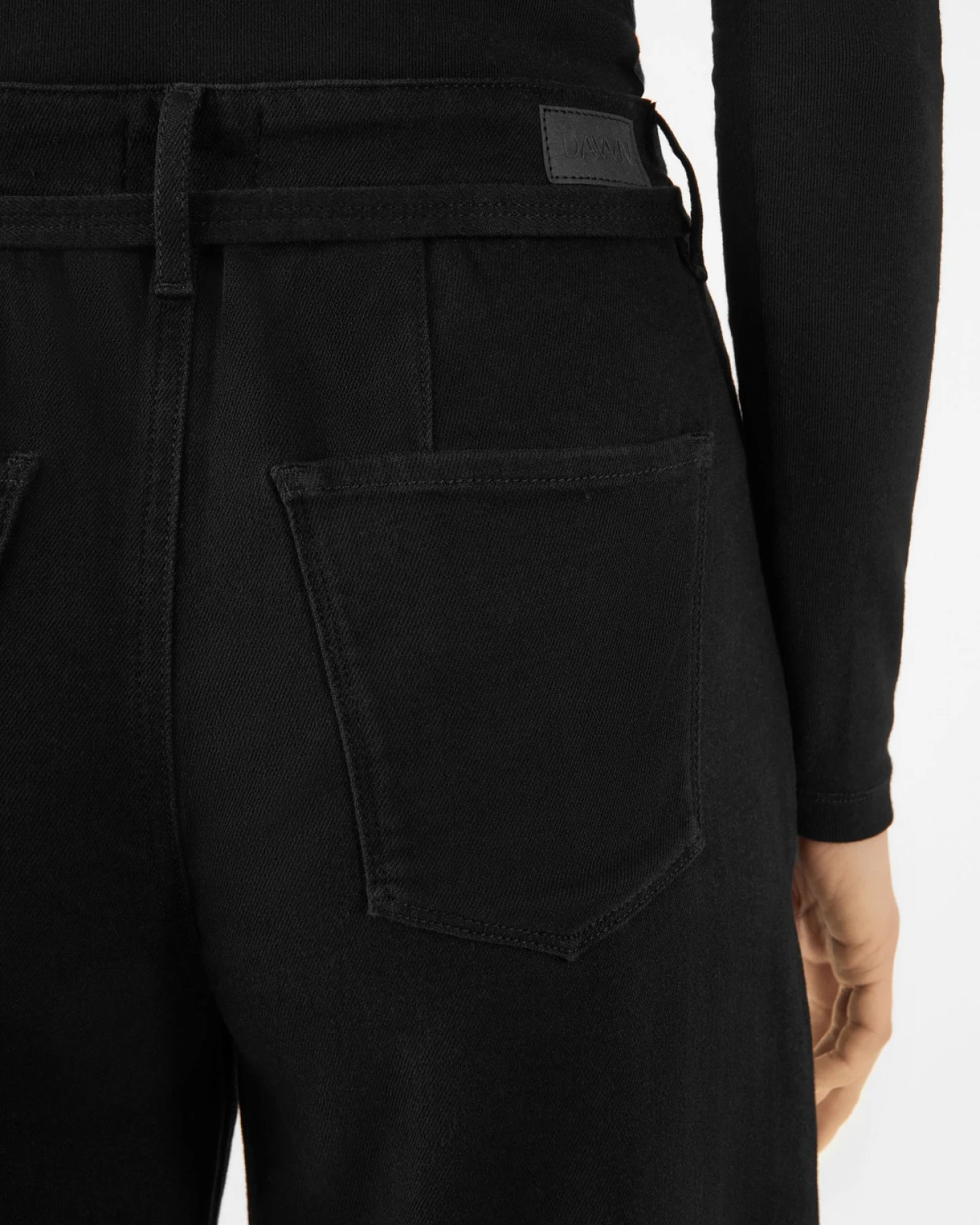 Jeans Blink Wide Barrel Soft Stay Black – Ansicht 6
