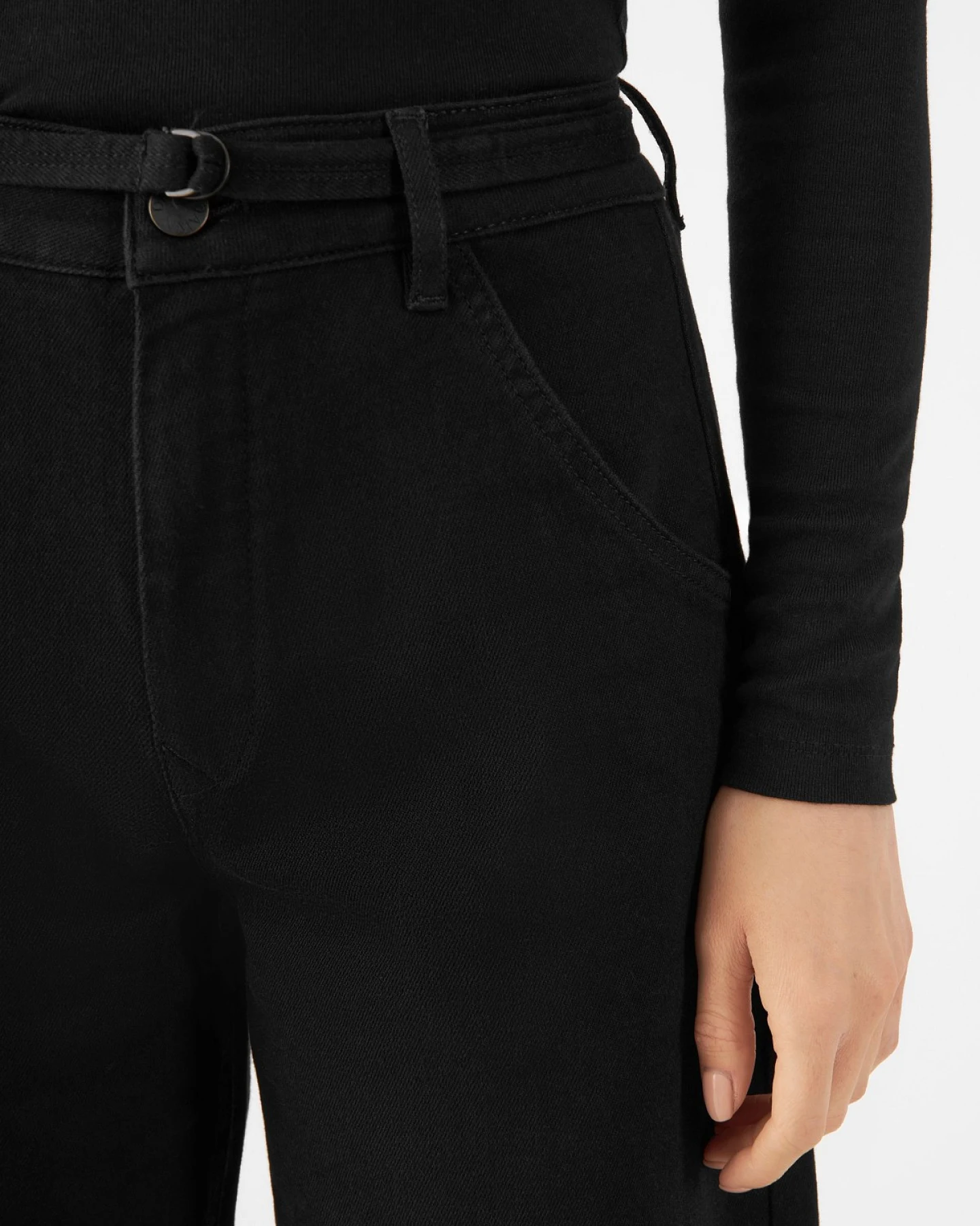 Jeans Blink Wide Barrel Soft Stay Black – Ansicht 5