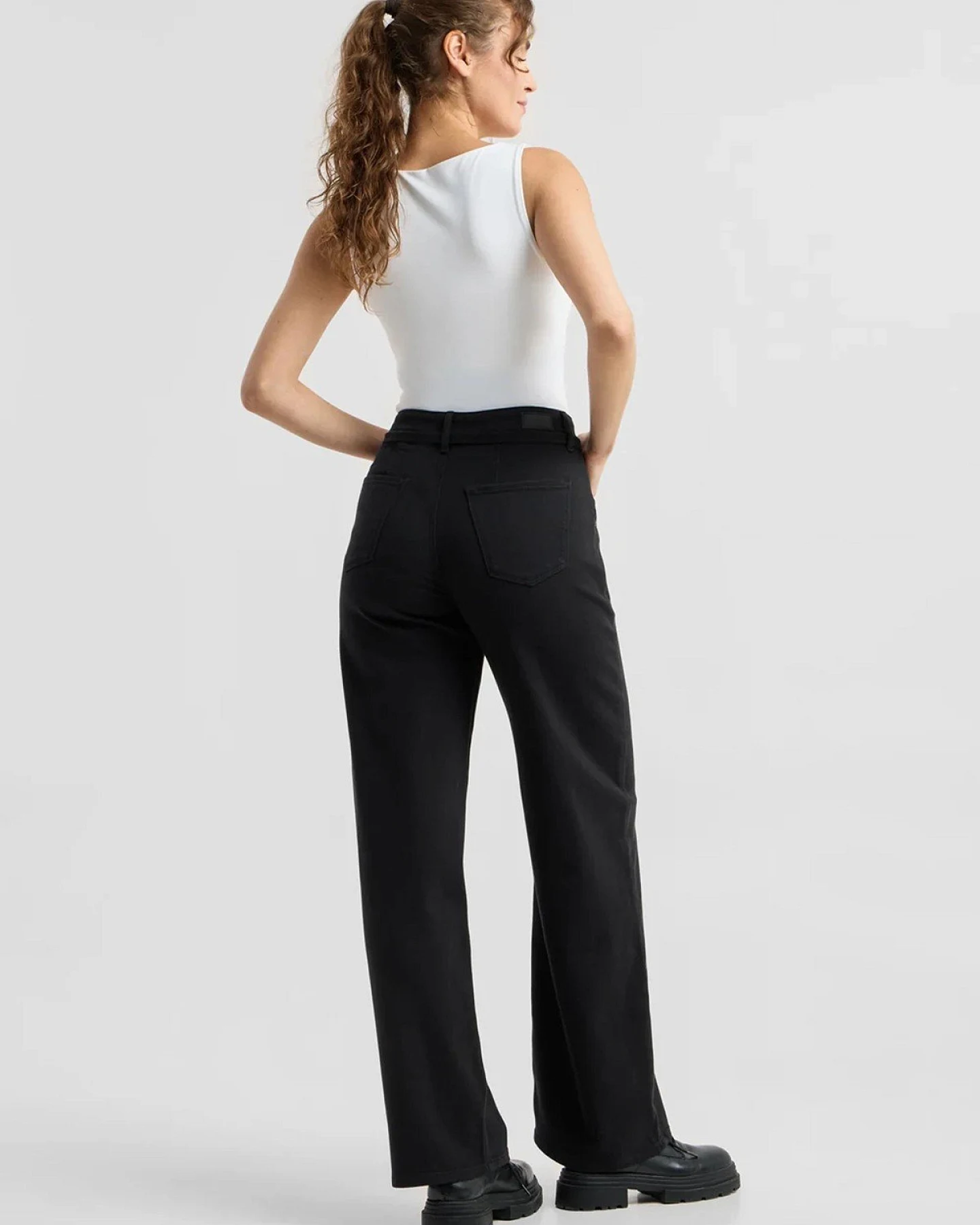 Jeans Blink Wide Barrel Soft Stay Black – Ansicht 2
